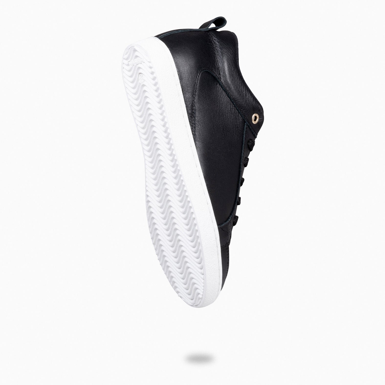 Nike wedge sneakers black and white best sale