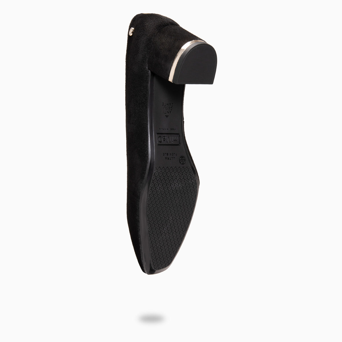 DORI - Sapatos de salto alto com detalhe dourado PRETO