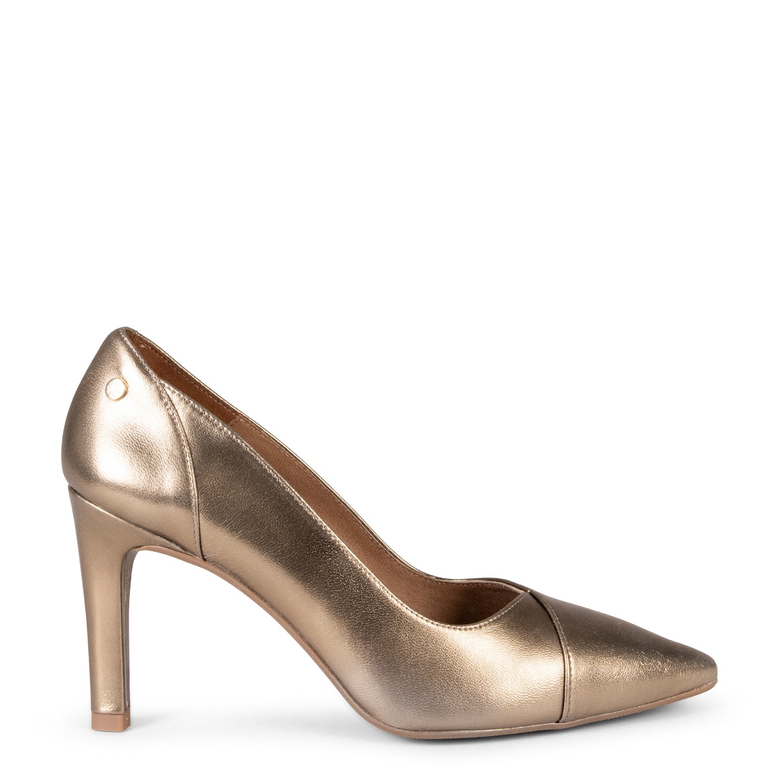 GLAM NIGHT – GOLD BURGUNDY HIGH HEEL WITH PATENT LEATHER 