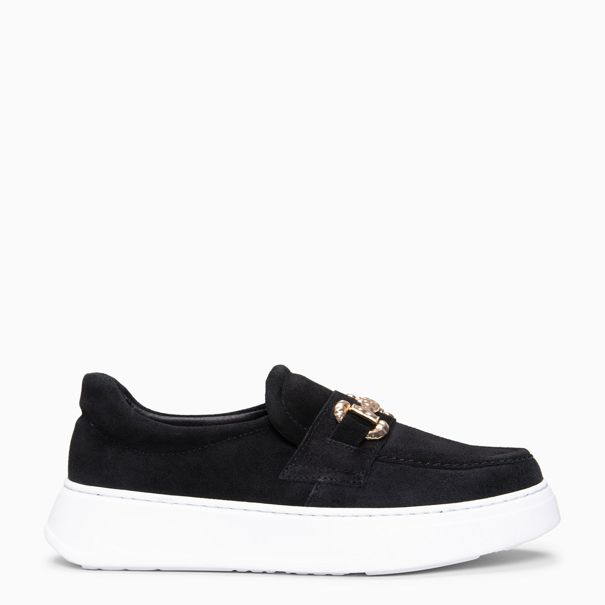 INVICTA - BLACK Loafers with sneaker-style sole