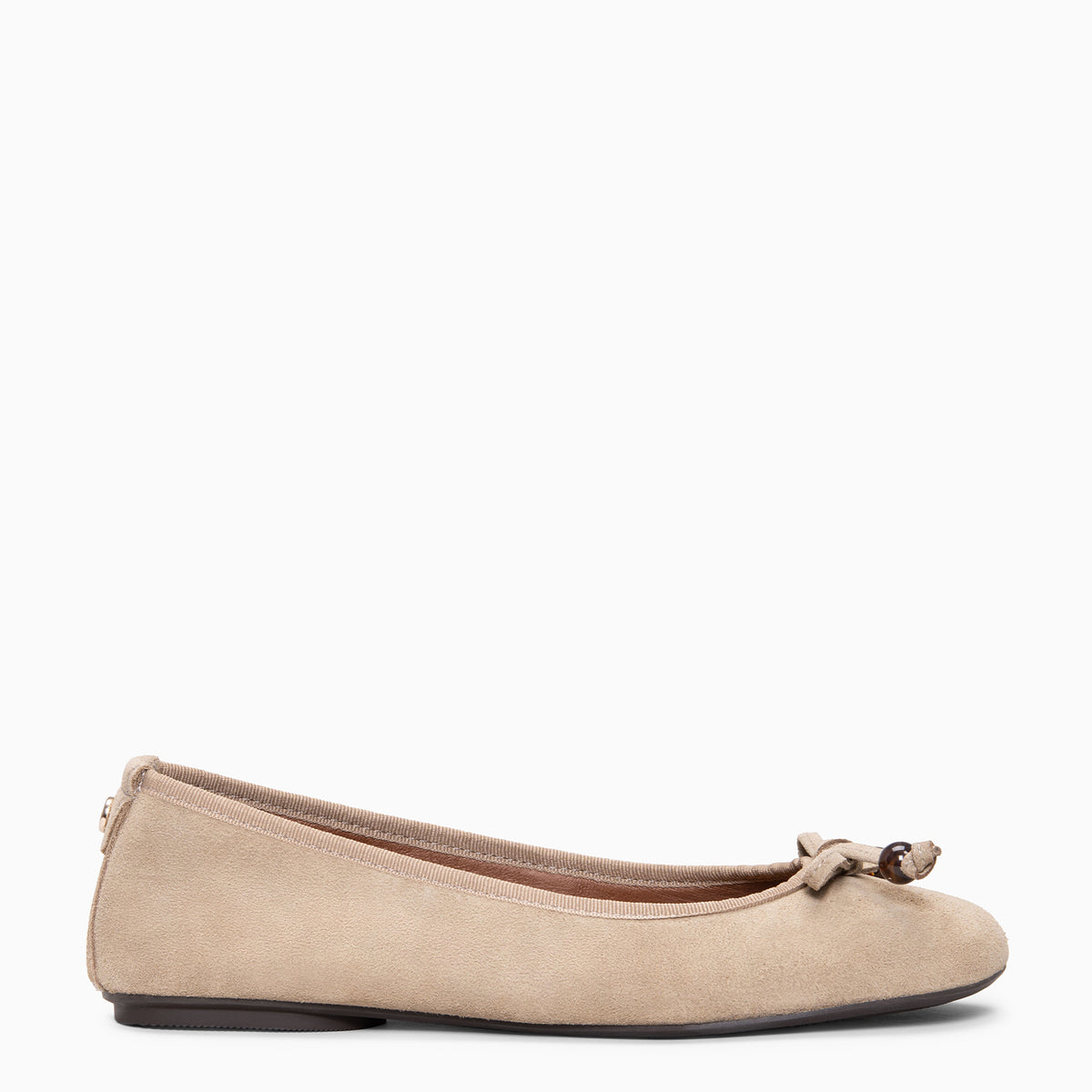 ELVIRA - BEIGE Baresoft ballerina's