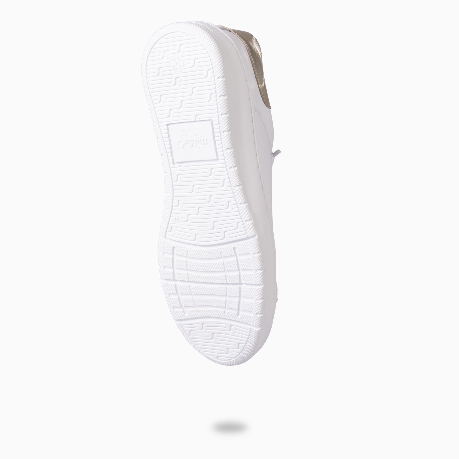 NANTES - Zapatillas Elegantes BLANCO ORO