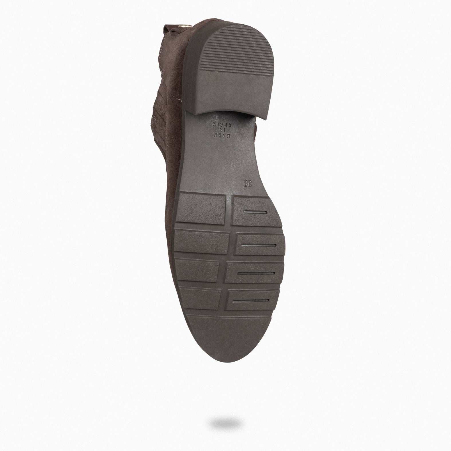 OHIO – BROWN Women low heel booties 