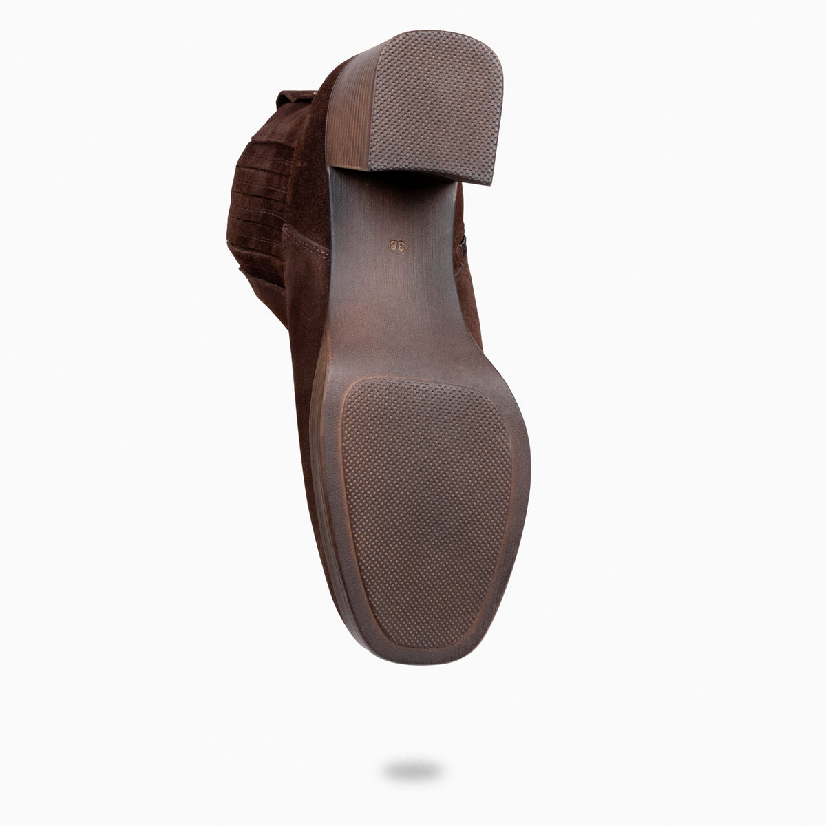 DAYTON – Bottines à fermeture éclair pour femme MARRON