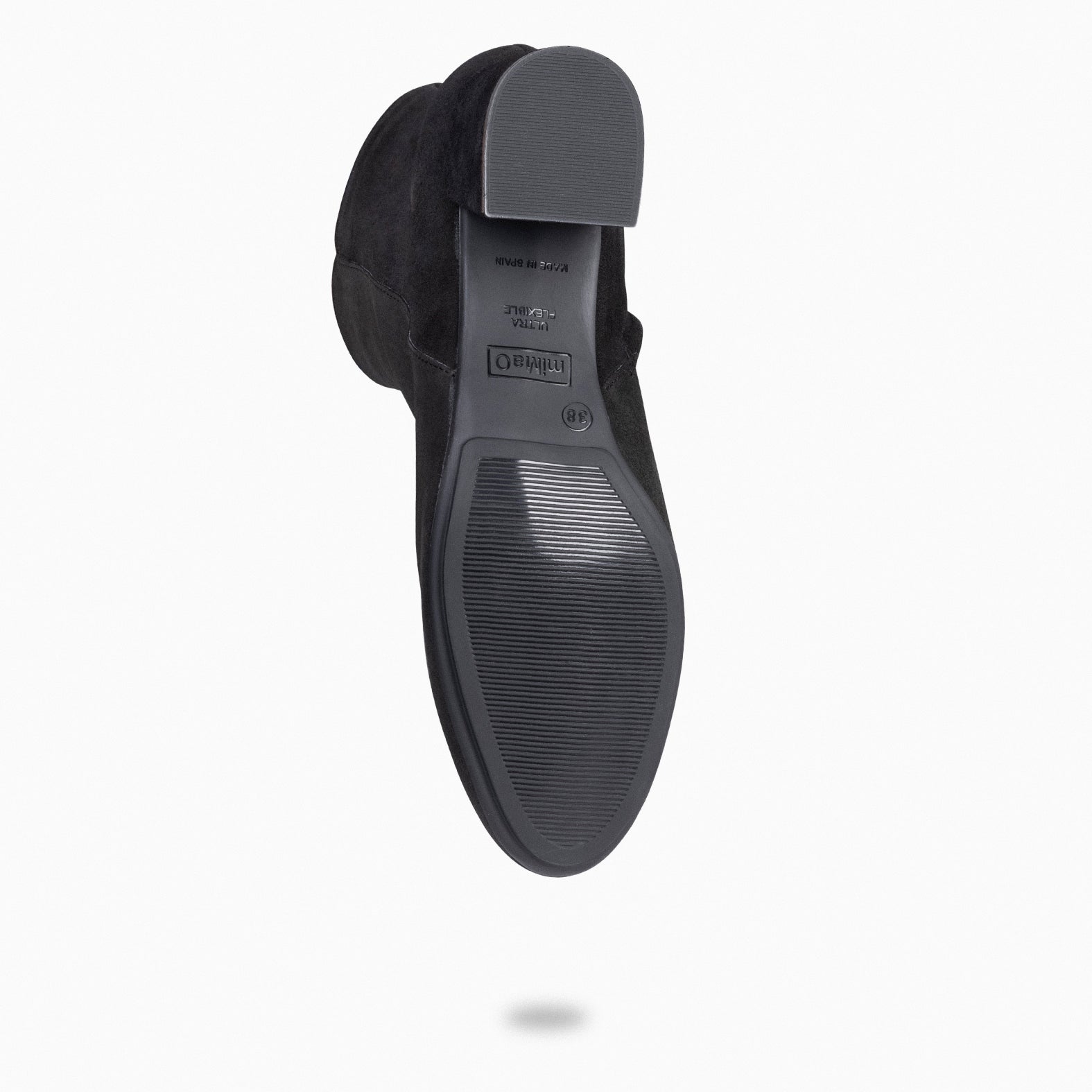 MAIA - Botín Serraje Mujer NEGRO - miMaO ®