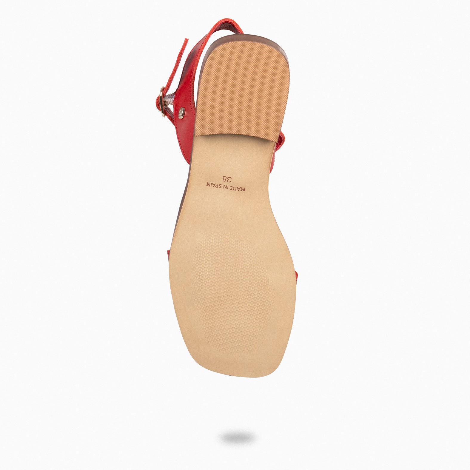 SANTORINI - RED Flat Sandals