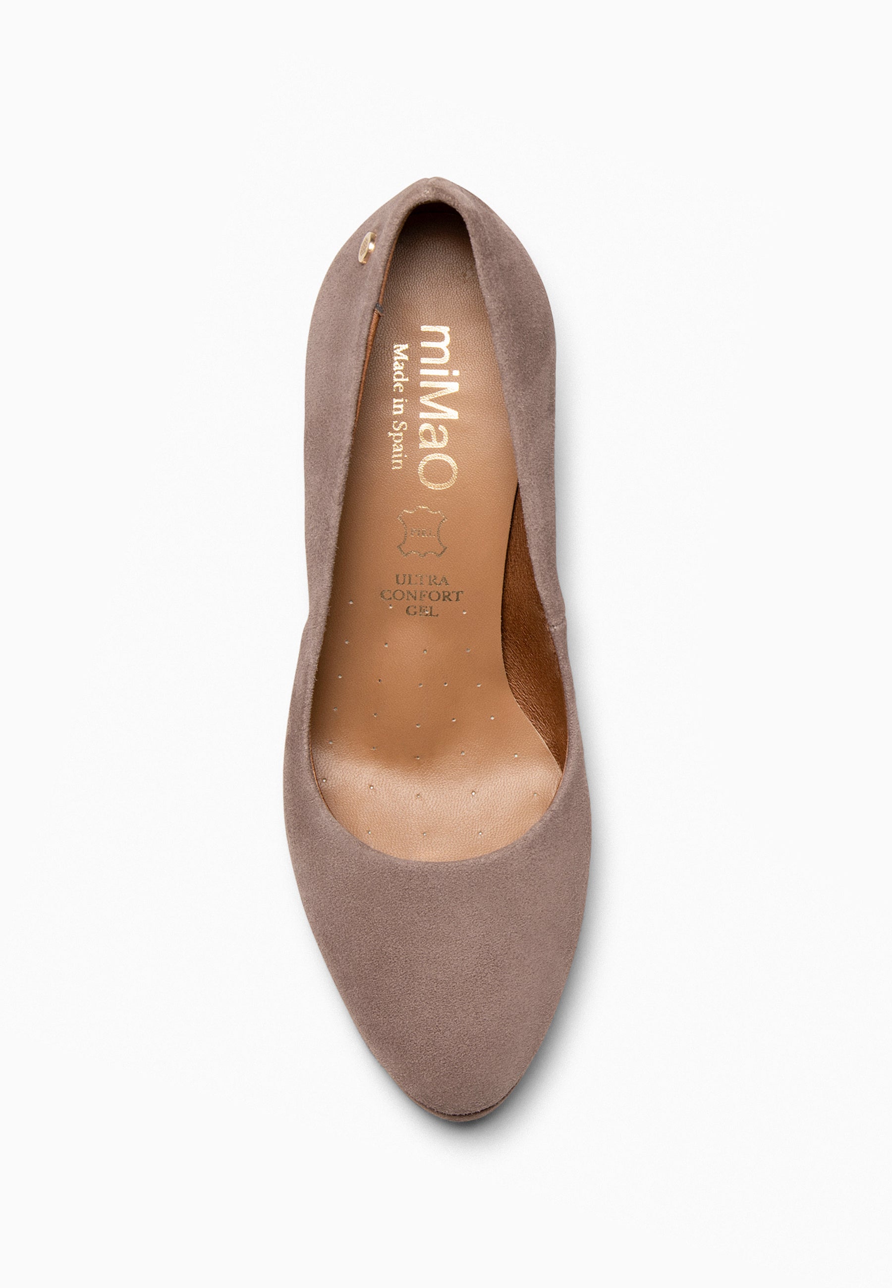 PLATAFORMA - Zapatos de tacón alto y plataforma en TAUPE