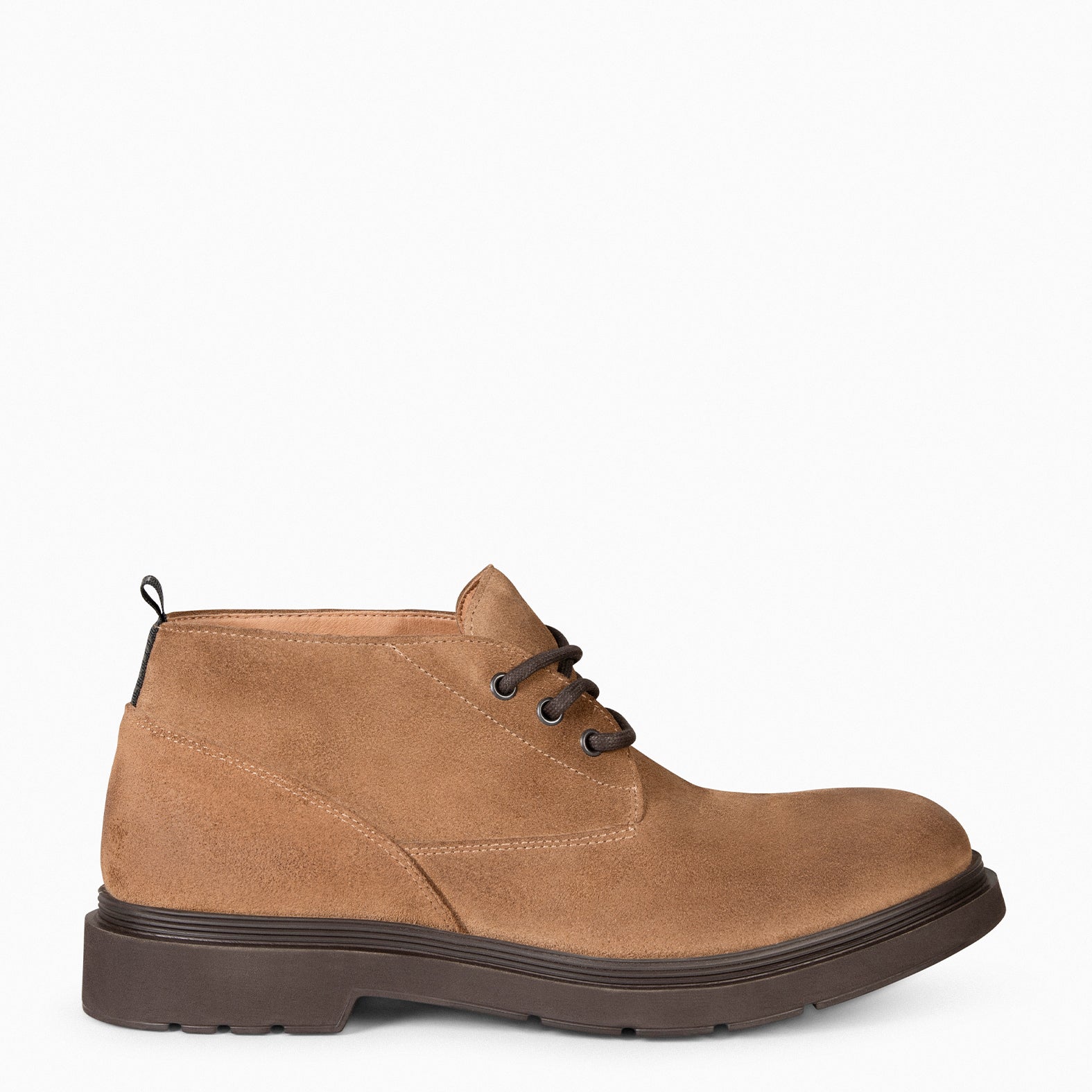 VELAZQUEZ – Bottines pour homme en daim TAUPE