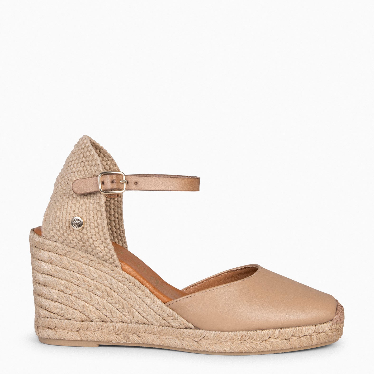 GIO - TAUPE WEDGE ESPADRILLES