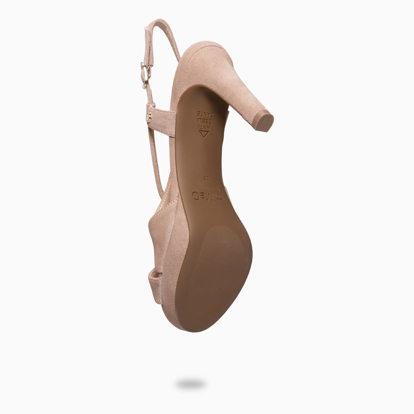 JUDITH - Sandalias de fiesta con tacón TAUPE