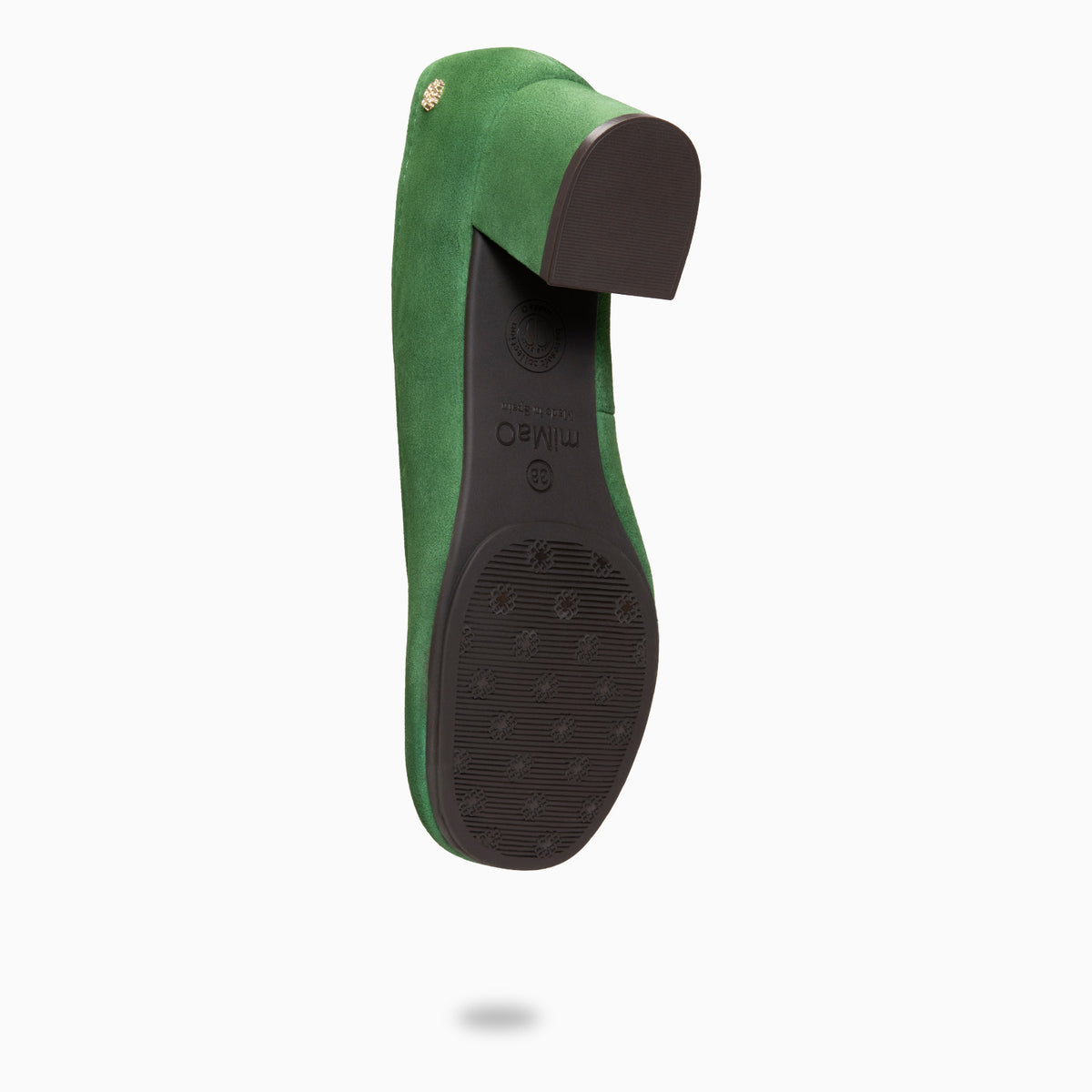 URBAN BARESOFT - Zapatos de salón de tacón ancho VERDE