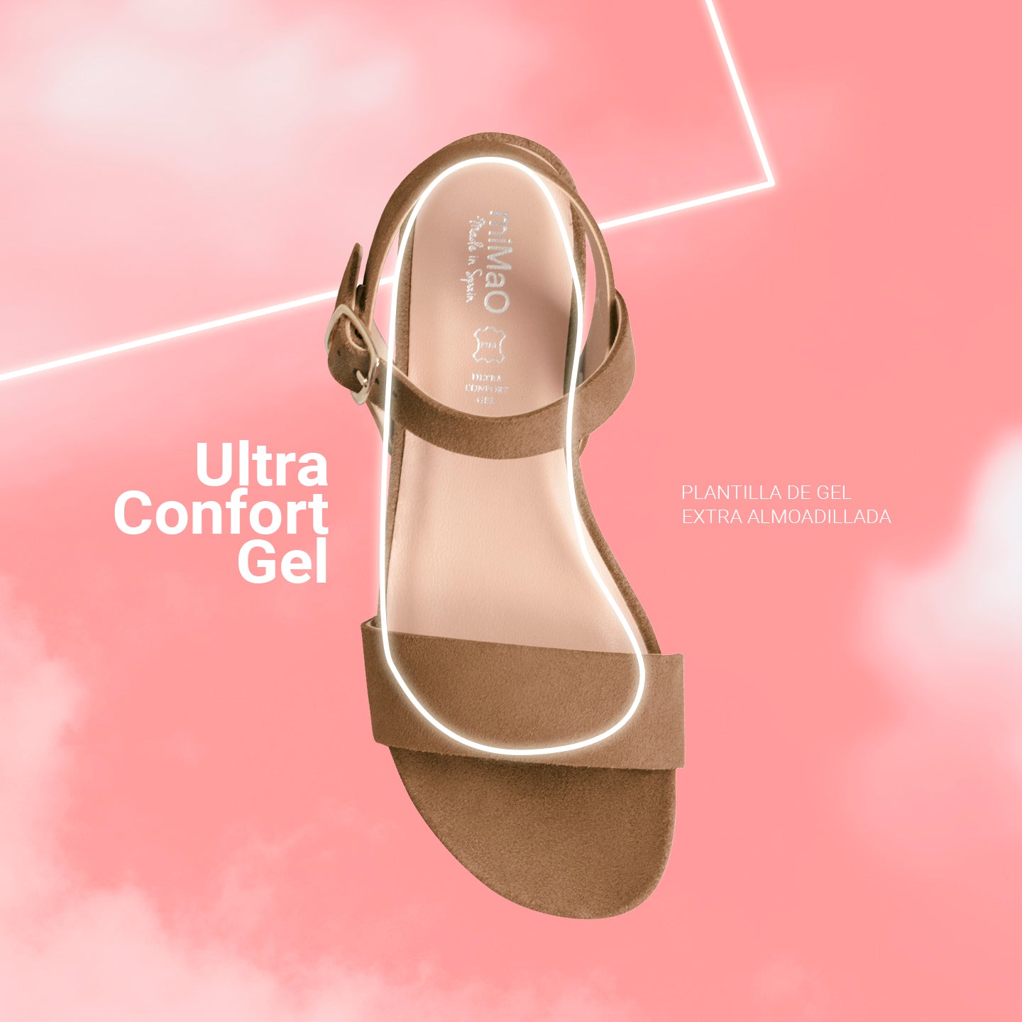LOOK – BEIGE flat sandals