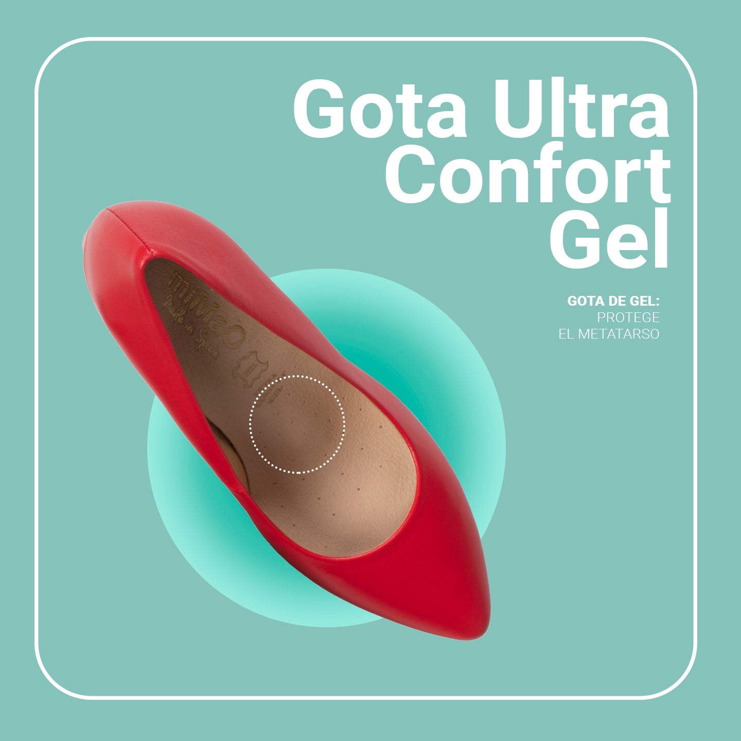 URBAN SALON – GREEN nappa leather high heel