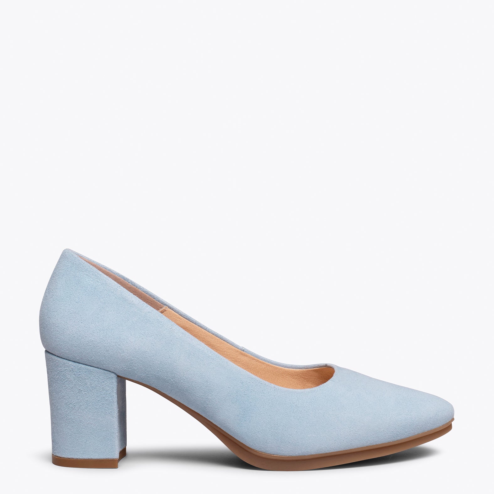 URBAN S – BLUE mid heel