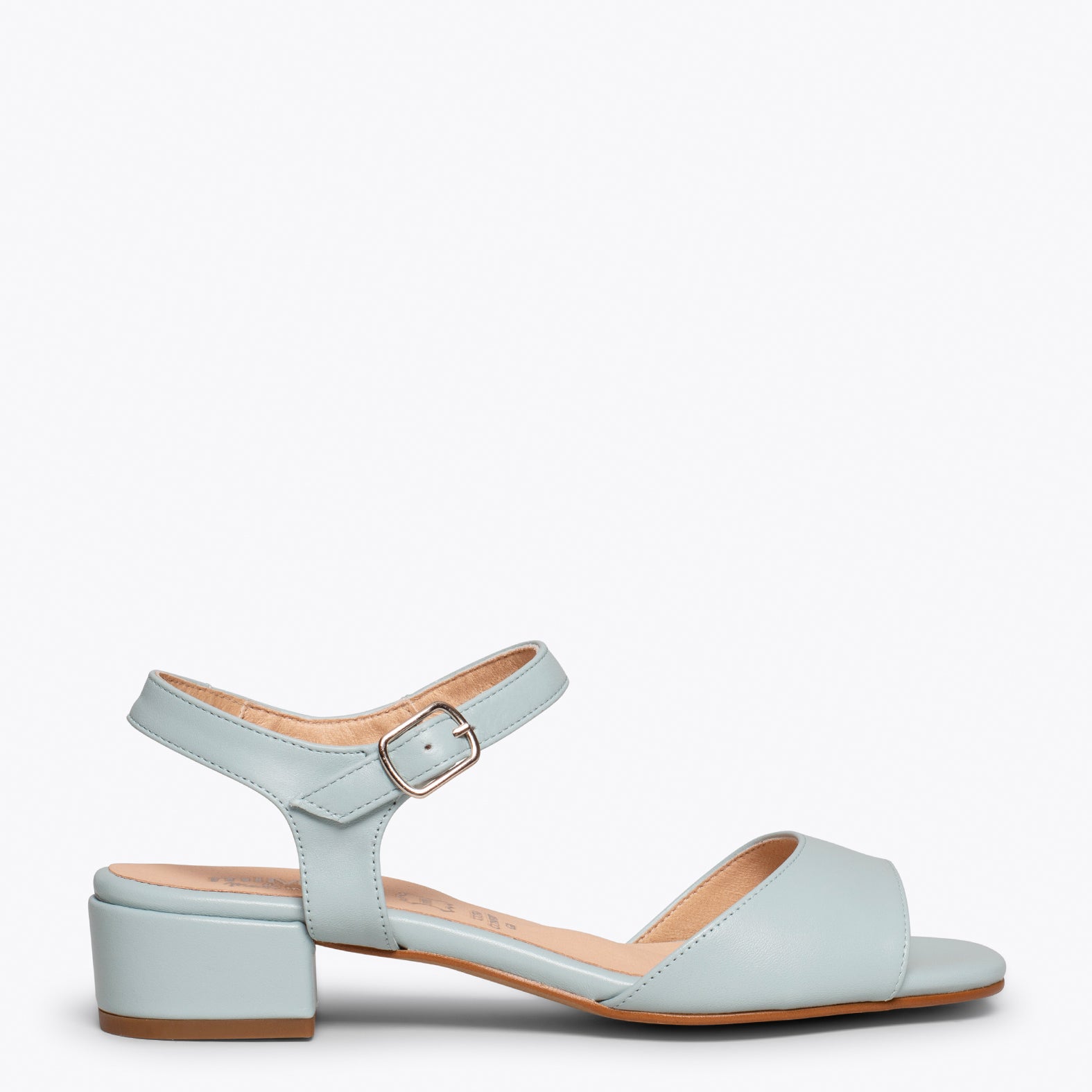 SEA – LIGHT BLUE low heel sandal