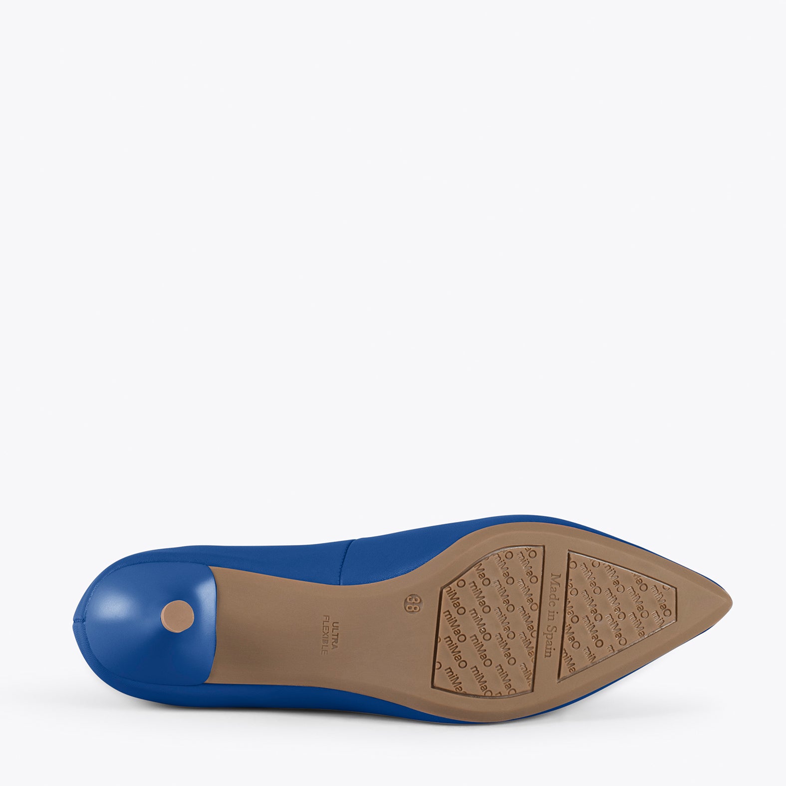 URBAN KITTEN – ELECTRIC BLUE nappa leather kitten heels
