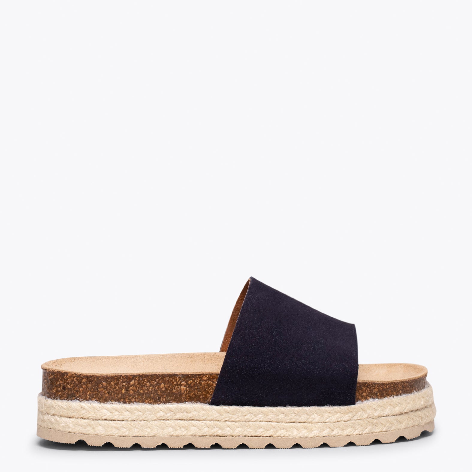 STRAWBERRY – NAVY flat sandals for girls