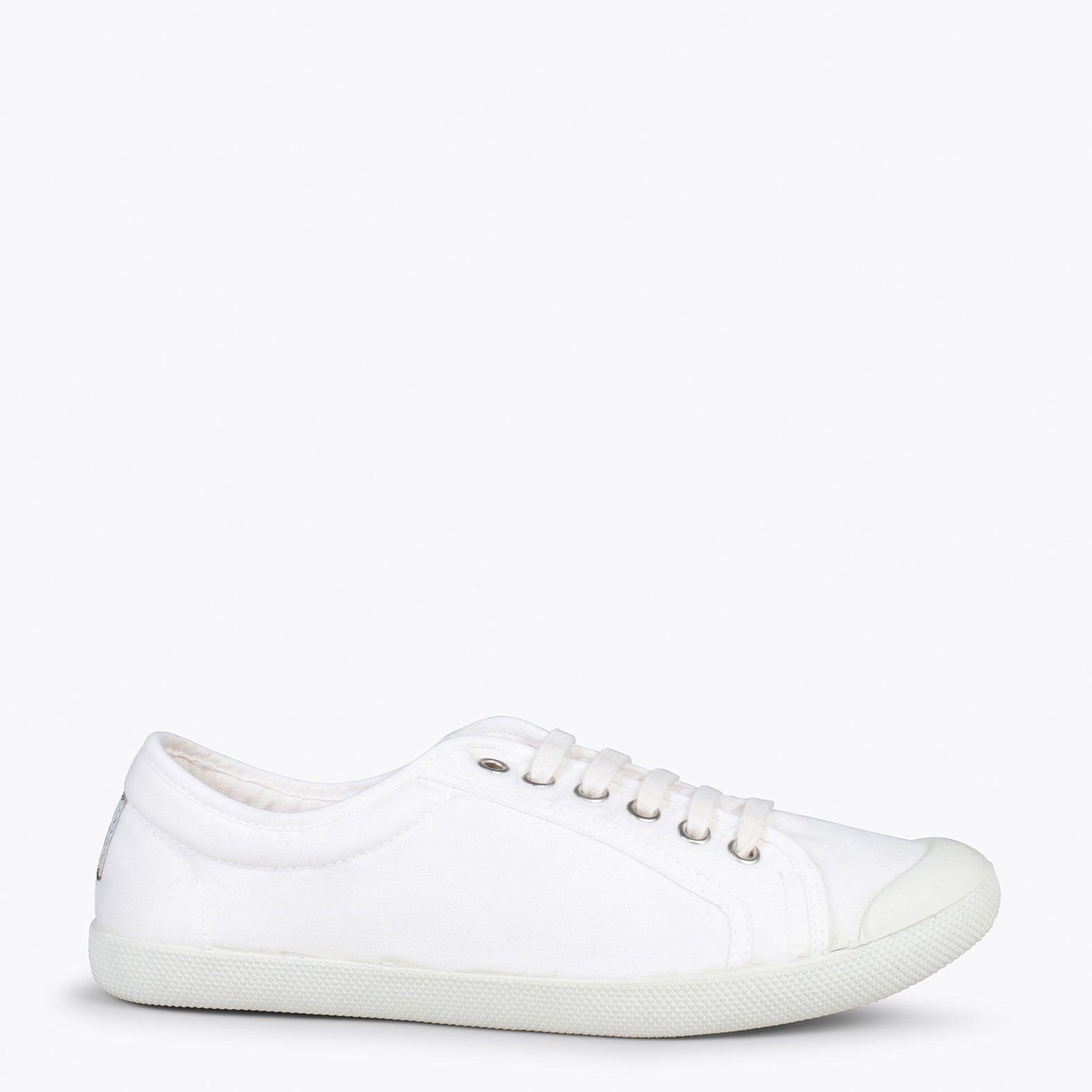 BAOBAB – WHITE BCI cotton sneakers from IO&GO