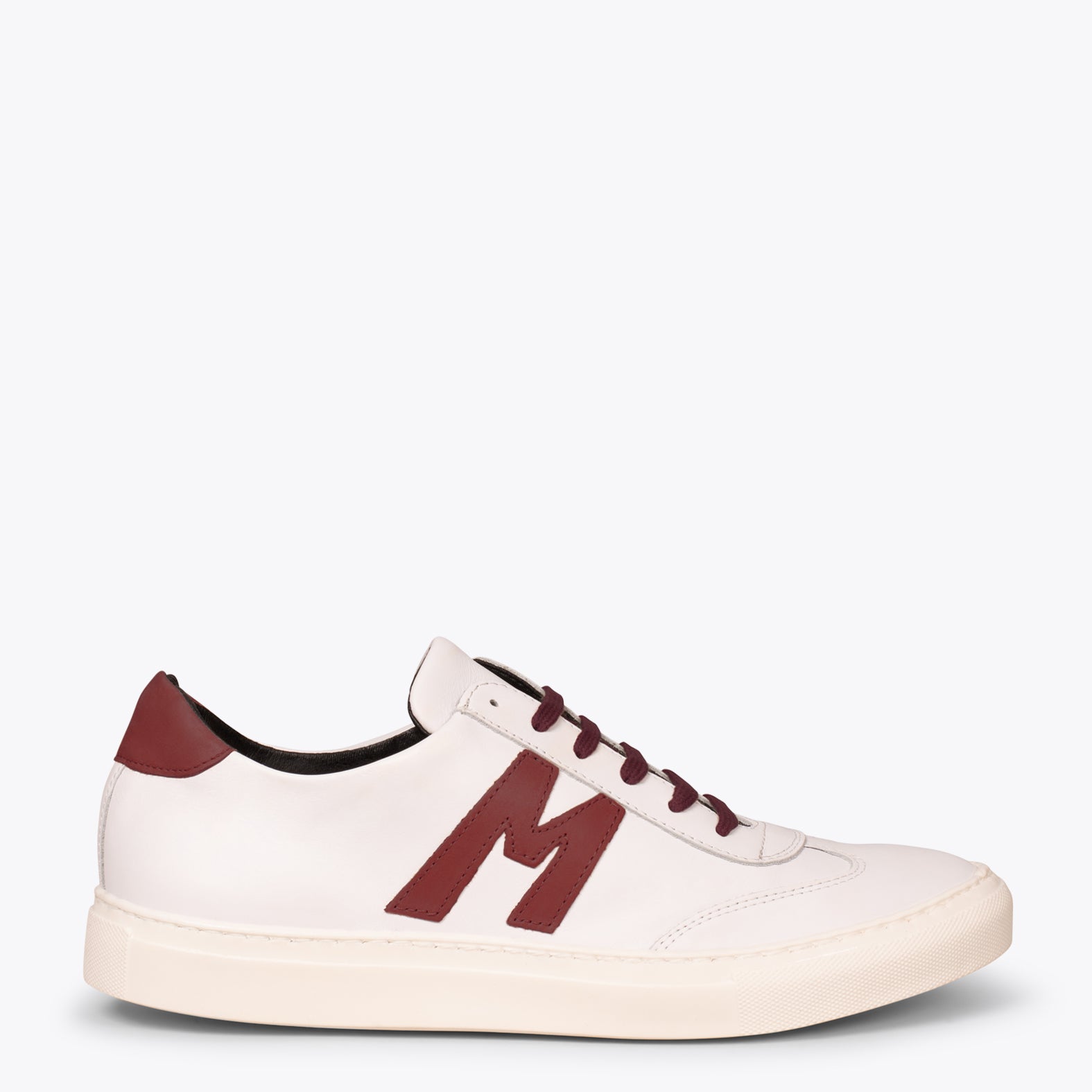 MONACO – BURGUNDY casual sneaker for men