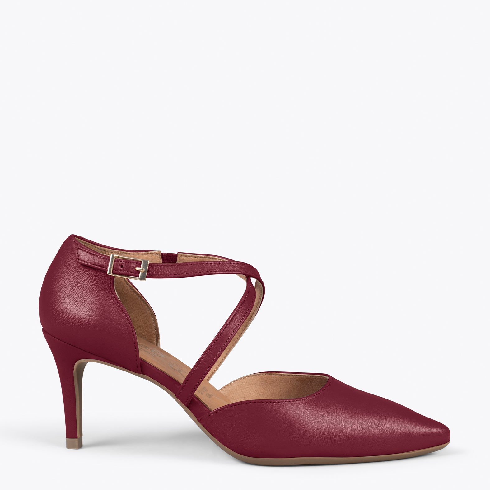 COCKTAIL - BURGUNDY elegant high heel stilettos