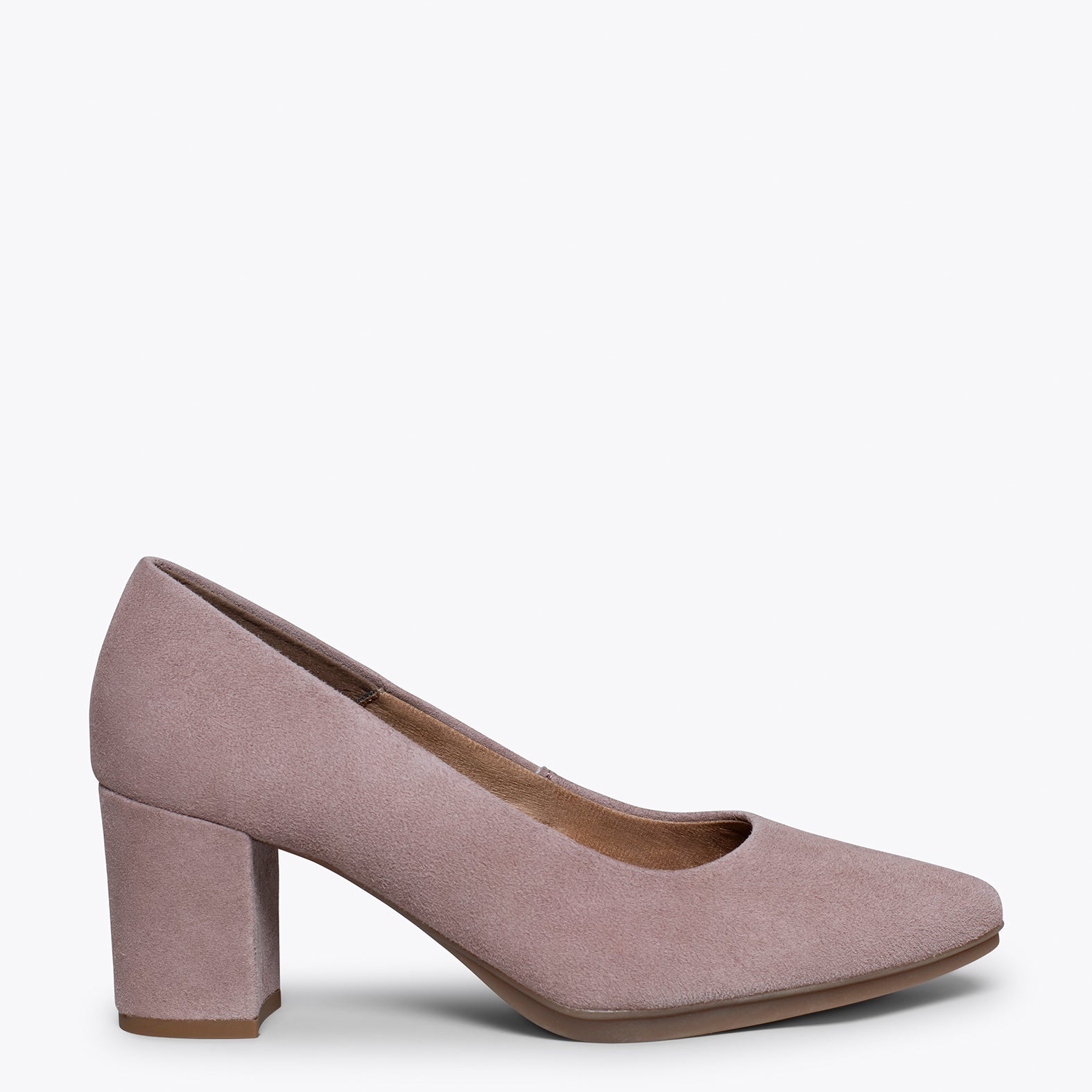 URBAN S - ASH PINK mid heel