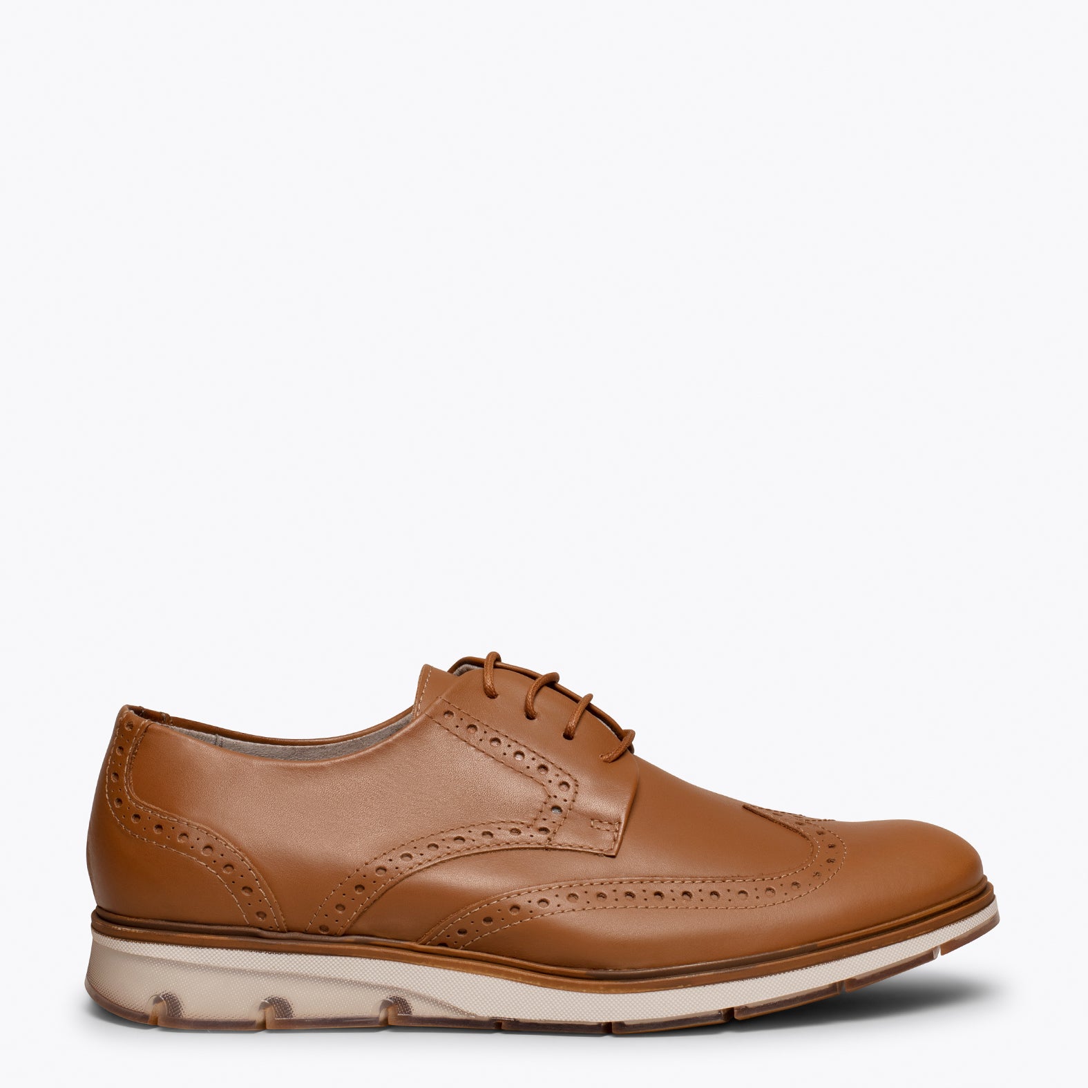 OXFORD – CAMEL classic english style brogue