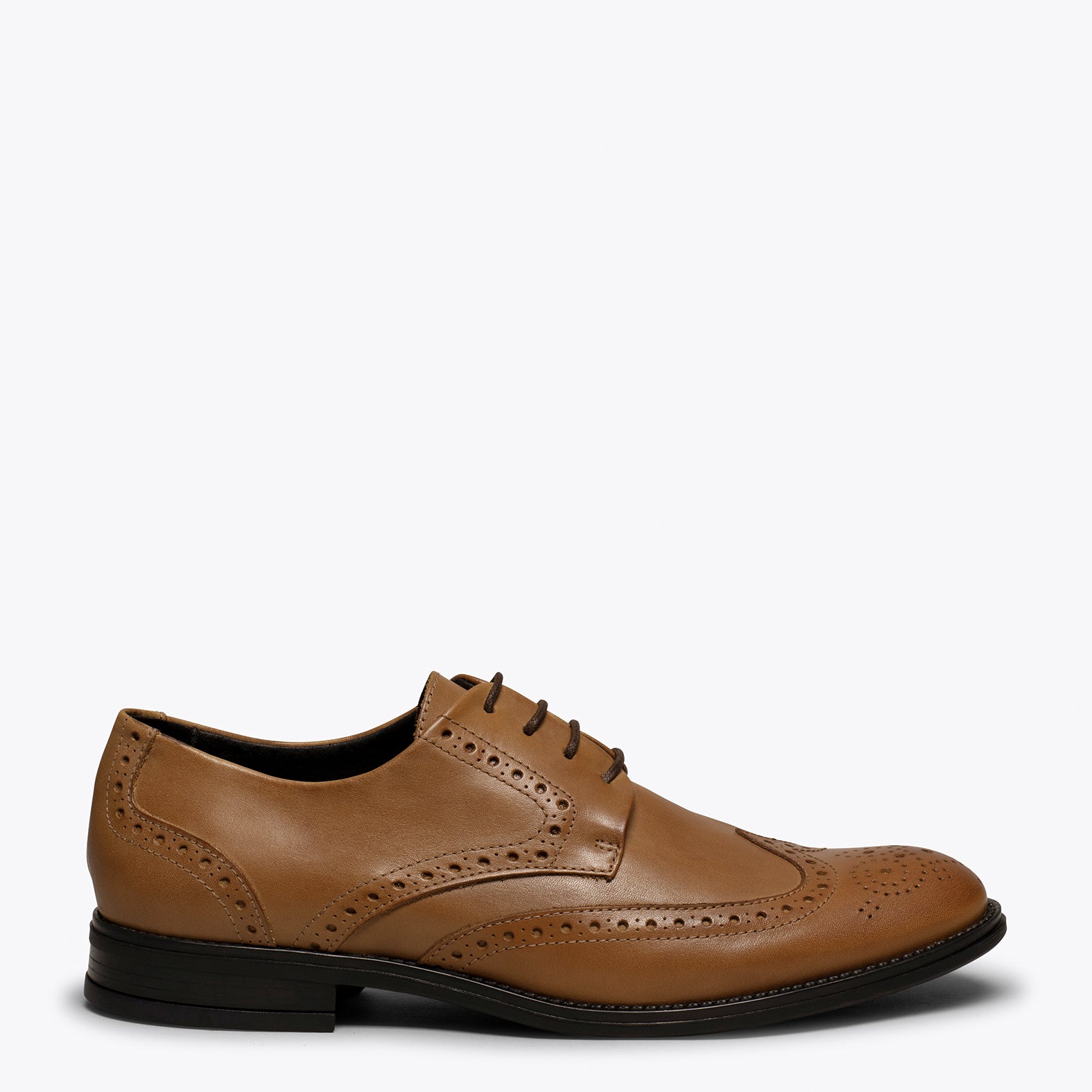 OXFORD - Chaussure homme CAMEL avec coupe anglaise