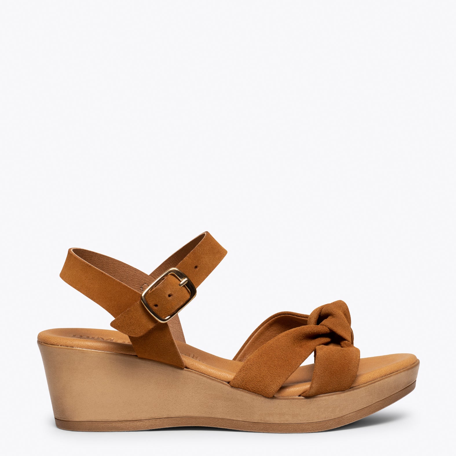 LACE – CAMEL classic wedge with platform