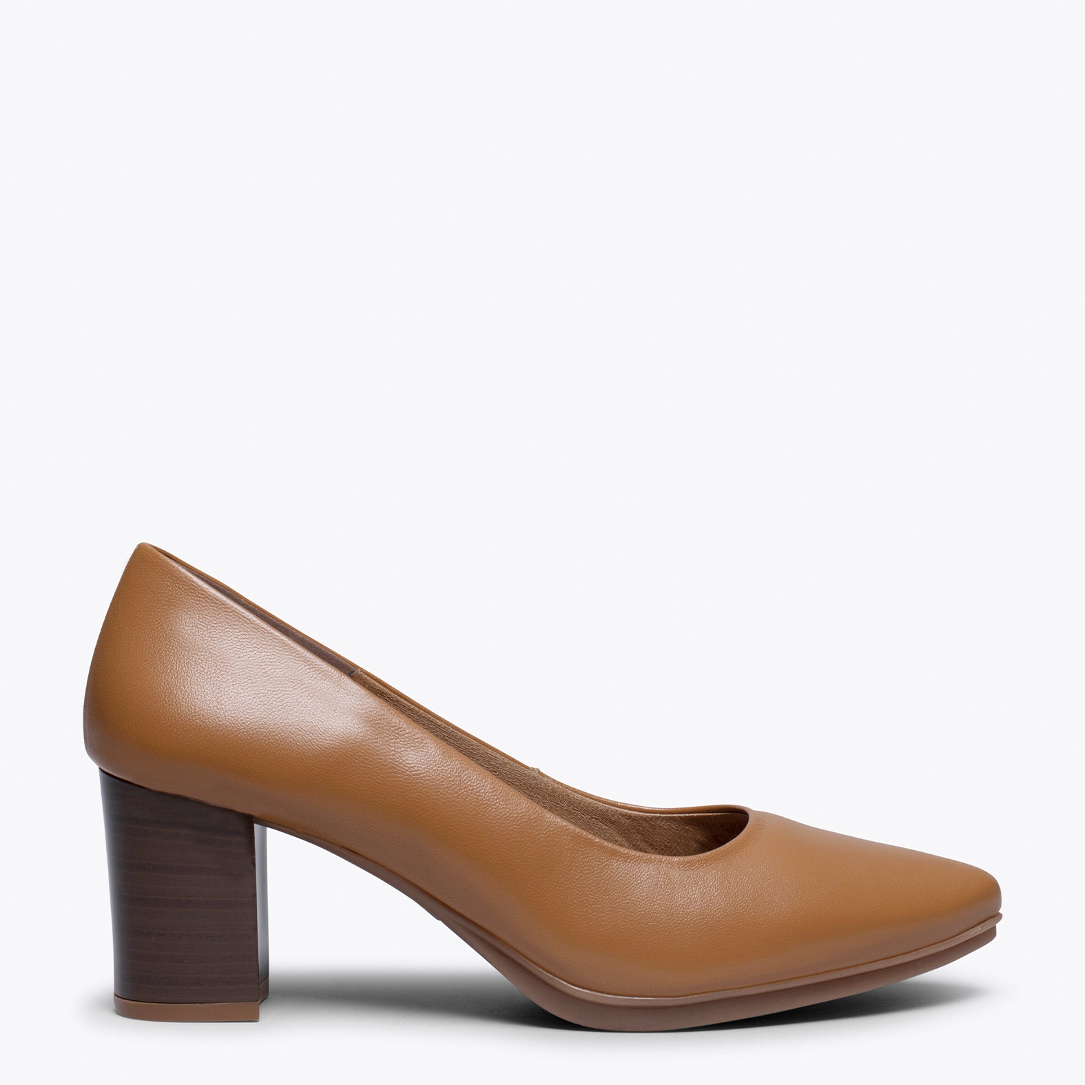 URBAN S SALON - CAMEL mid heel