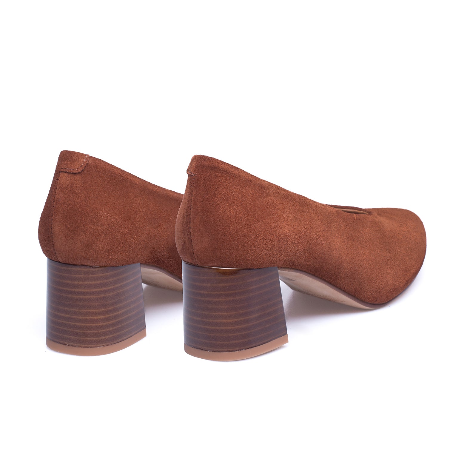 URBAN STYLE - BRICK block mid heel