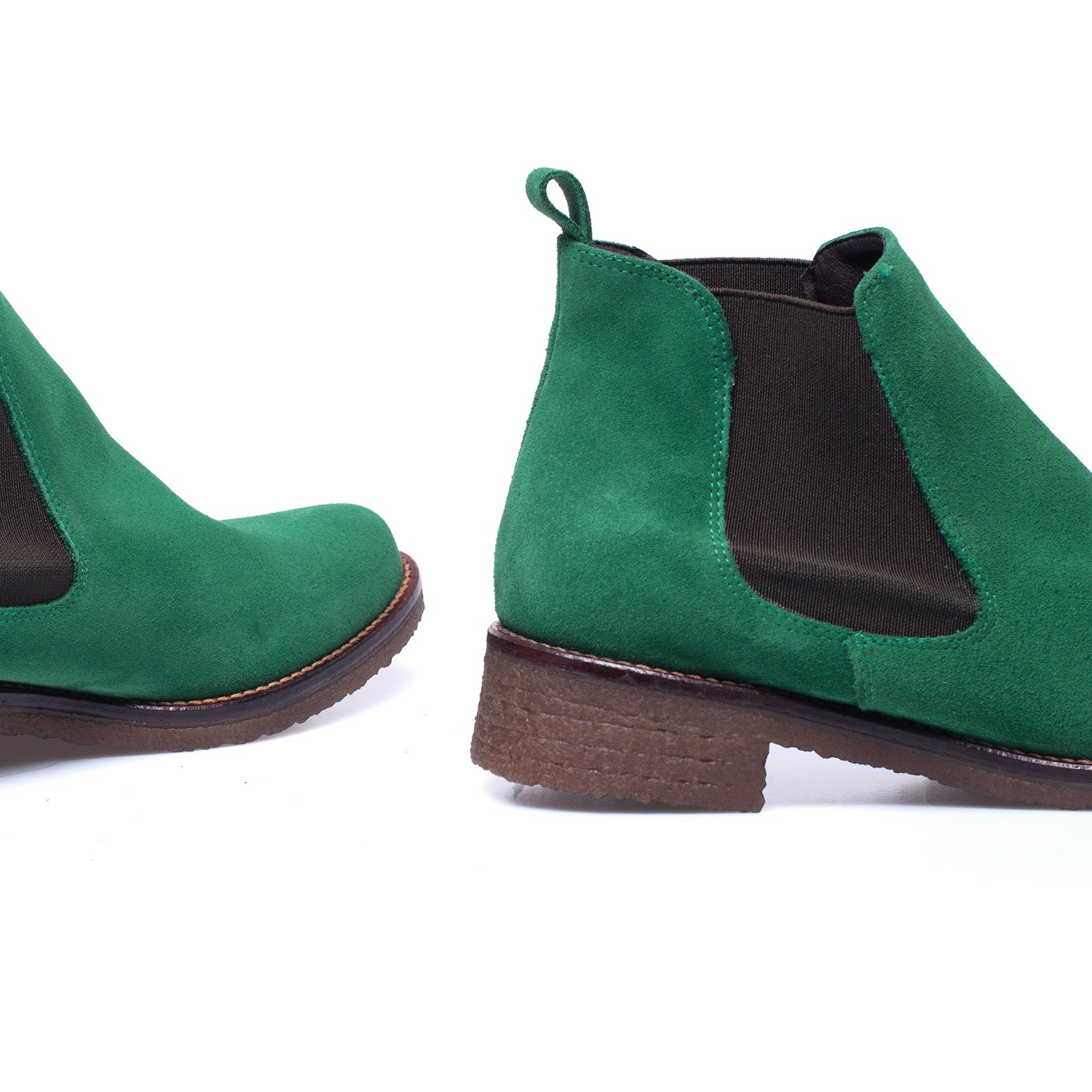 Green ankle boots clearance ladies