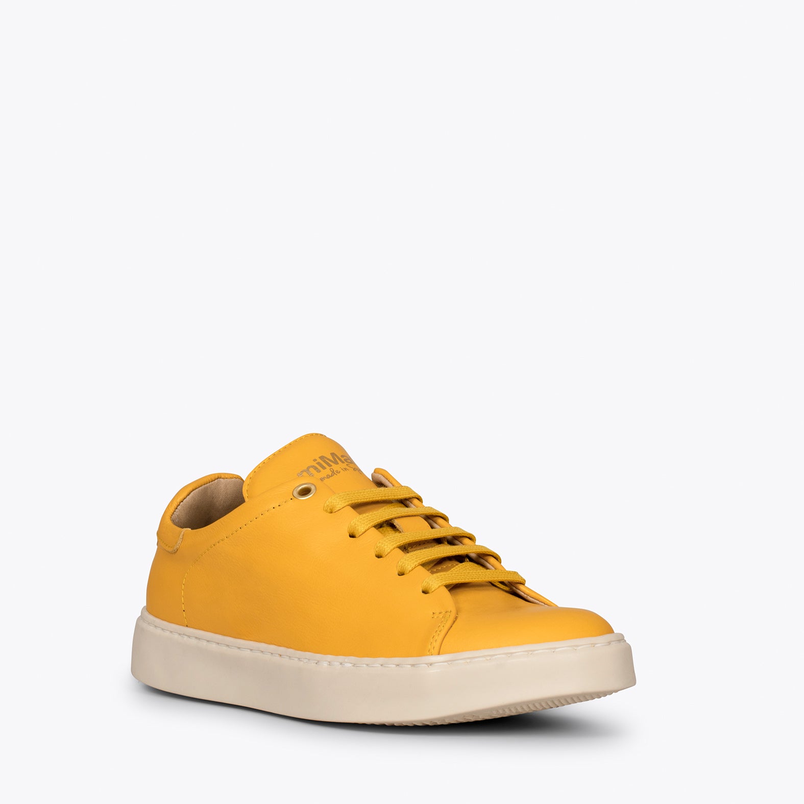 SKATE – YELLOW casual leather sneaker