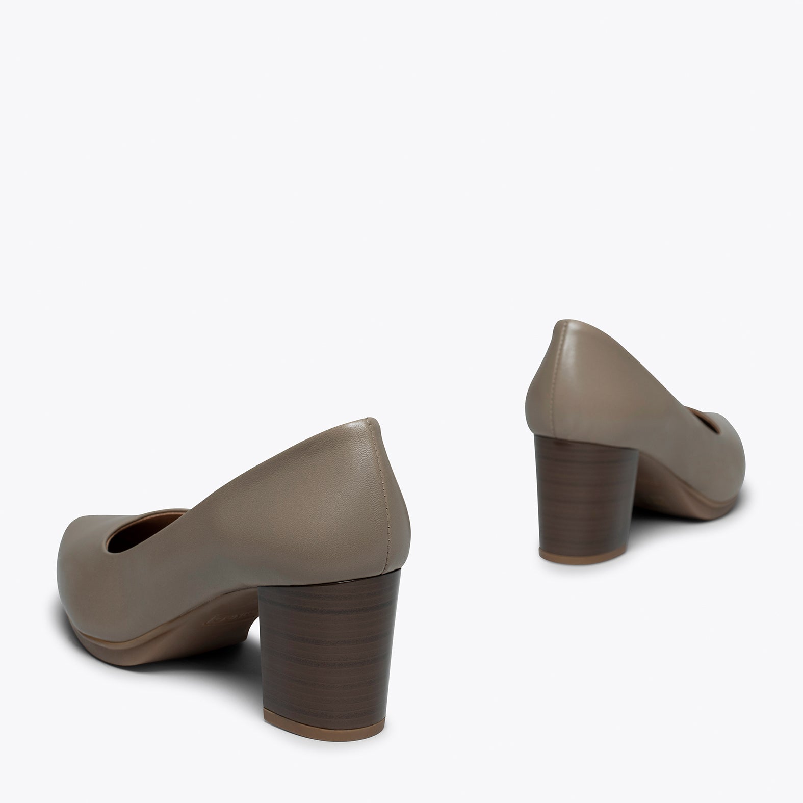 URBAN S SALON - TAUPE mid heel