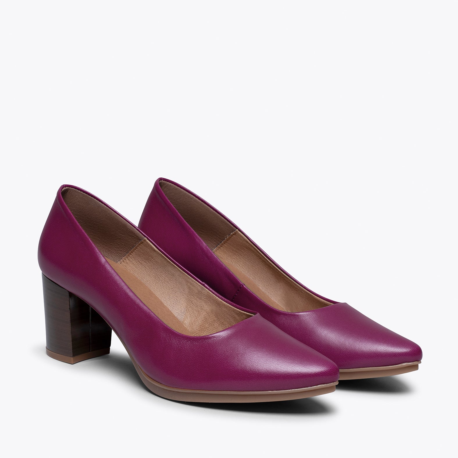 URBAN S SALON - PURPLE mid heel