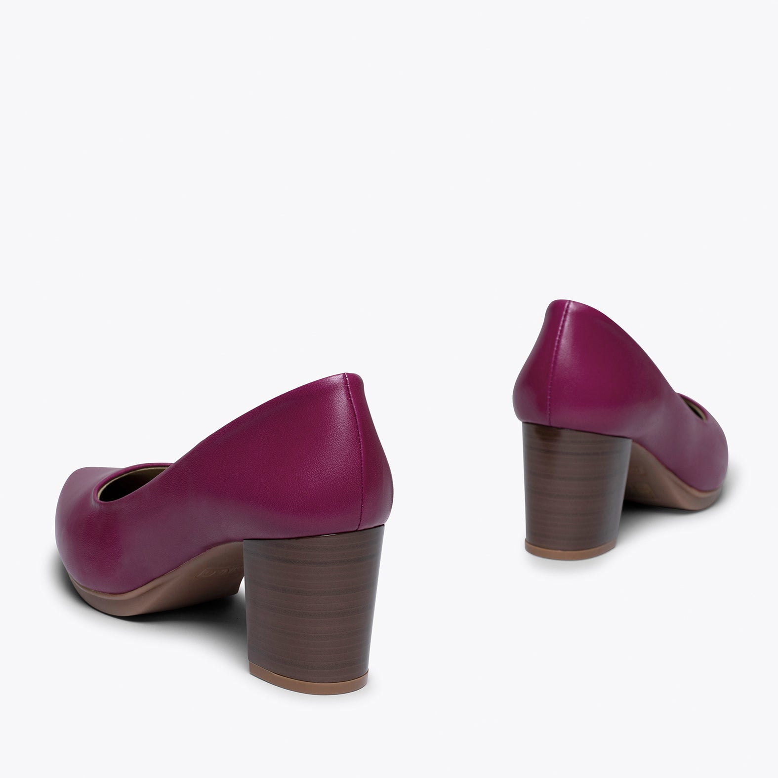 URBAN S SALON - PURPLE mid heel