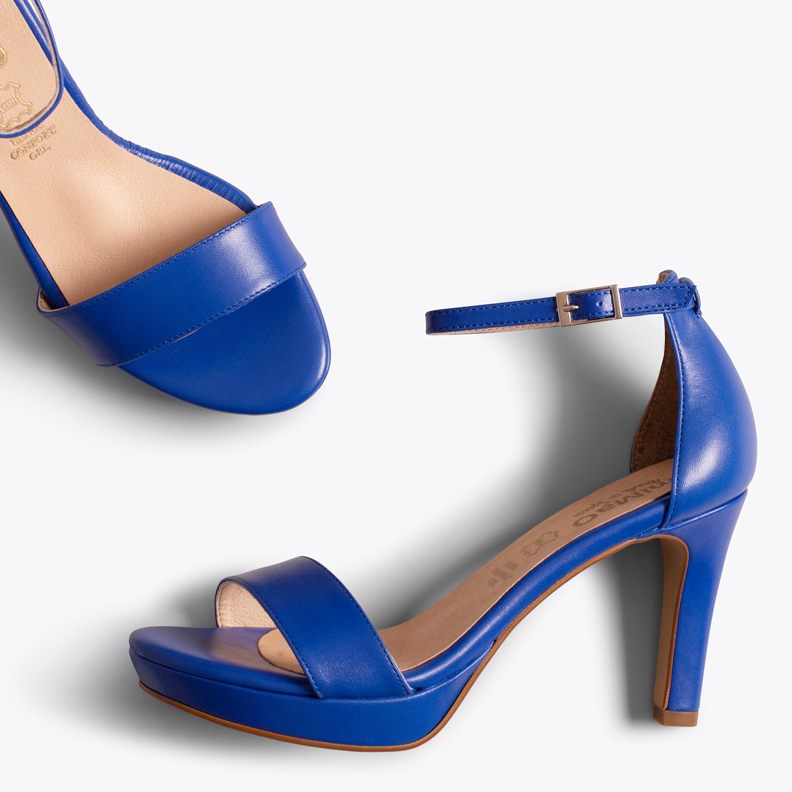 Sandalias azules de online fiesta