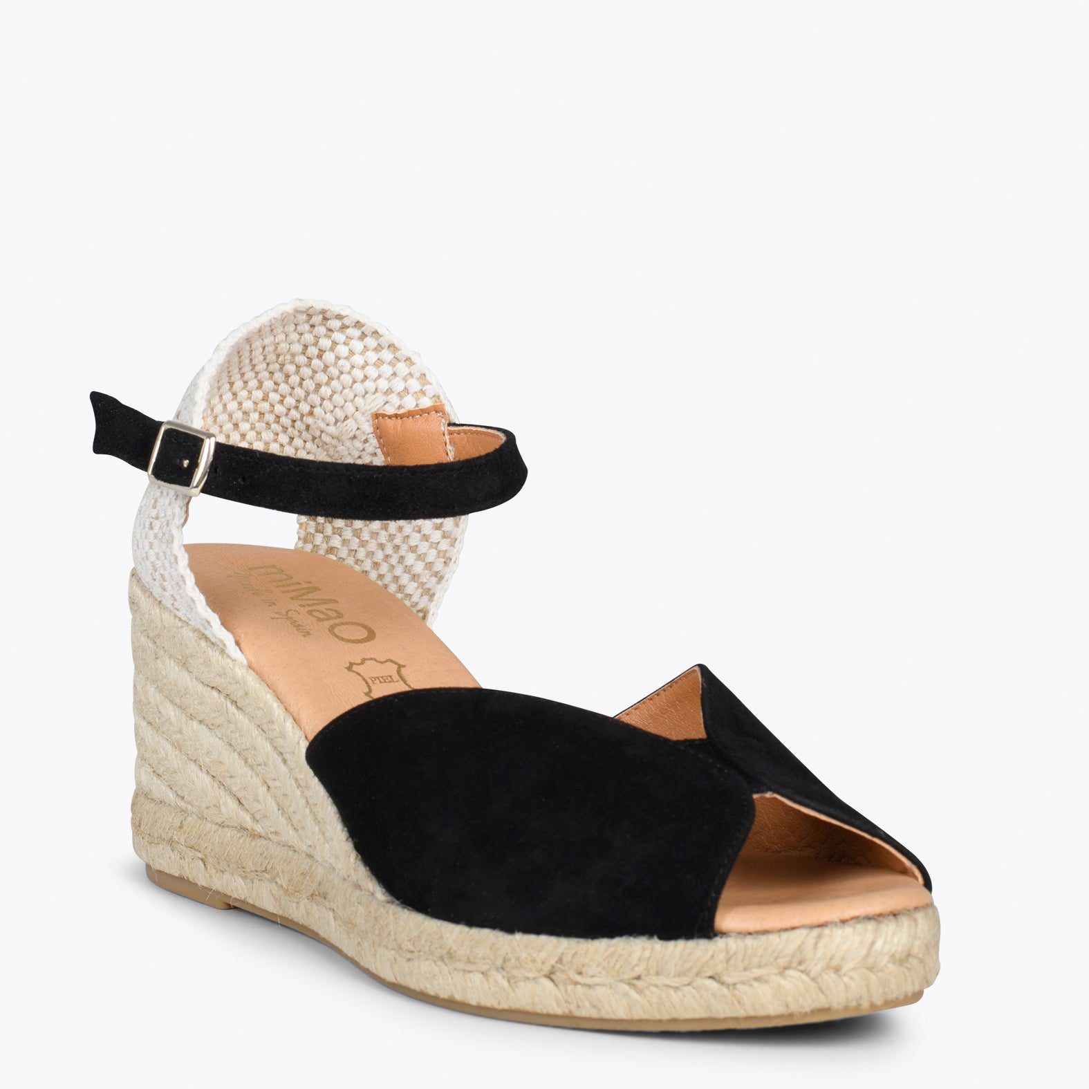 Black wedge espadrilles discount uk