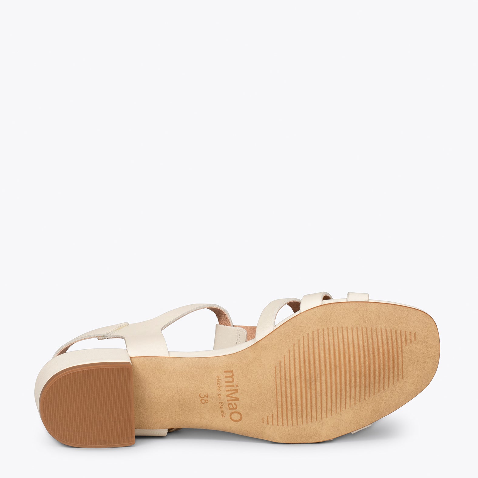 SOPHIE – WHITE low heeled sandal