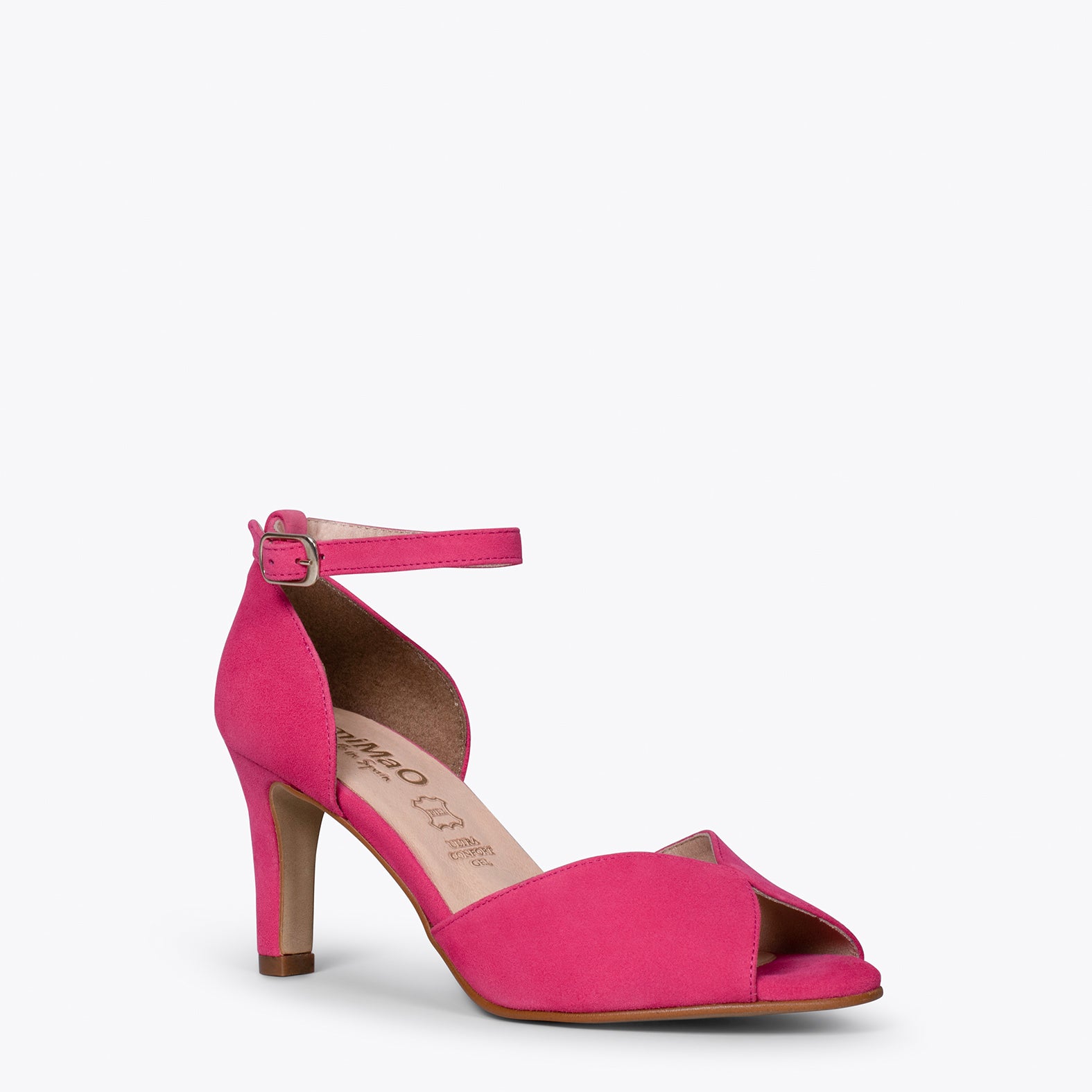 PETAL – FUCHSIA high heel sandal