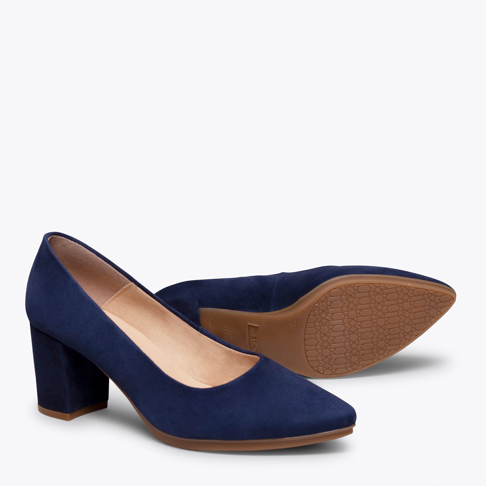 URBAN S Chaussures talon moyen BLEU MARINE Fabriqu e en