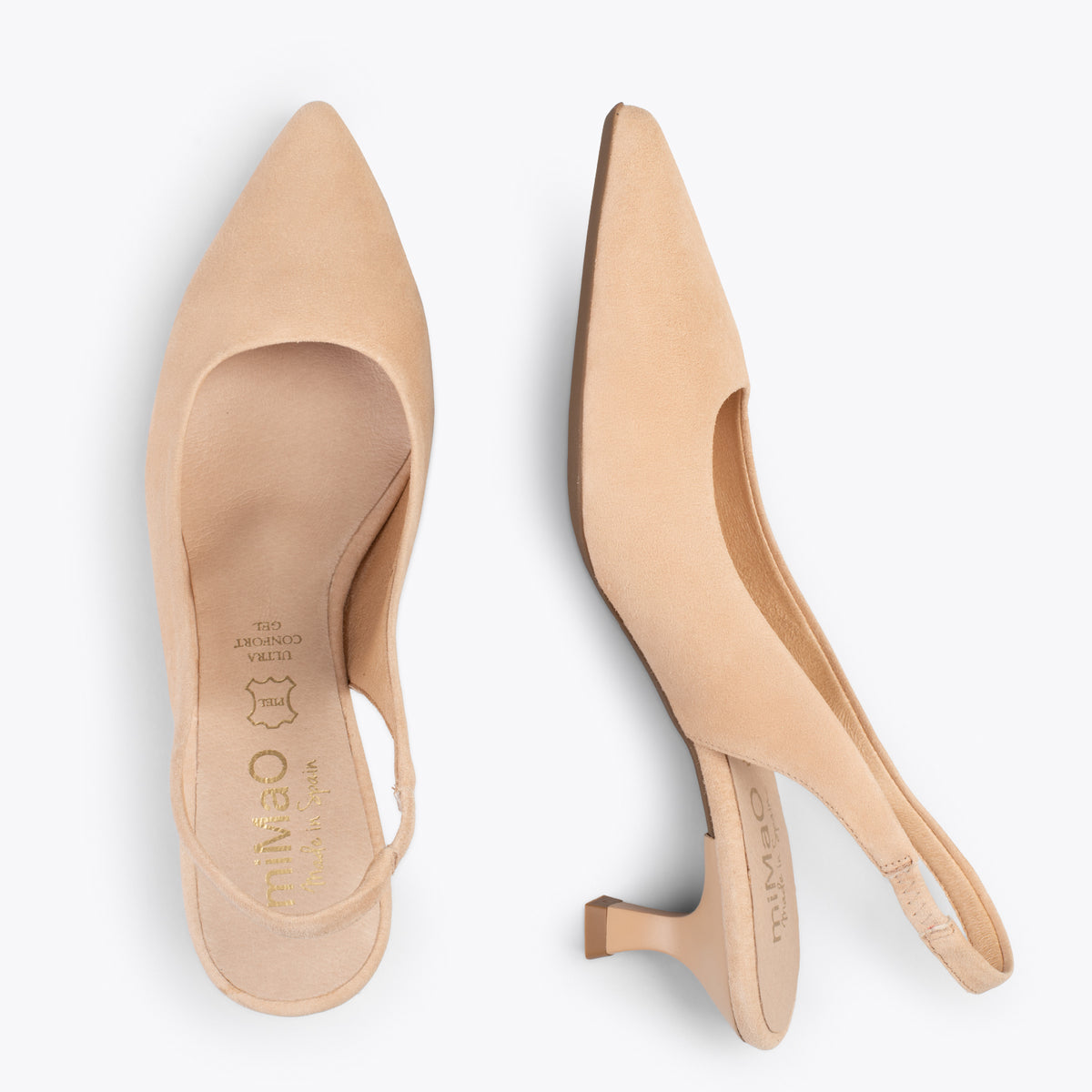 KITTEN DESTALONADO – Zapatos de tacón acampanado TIERRA