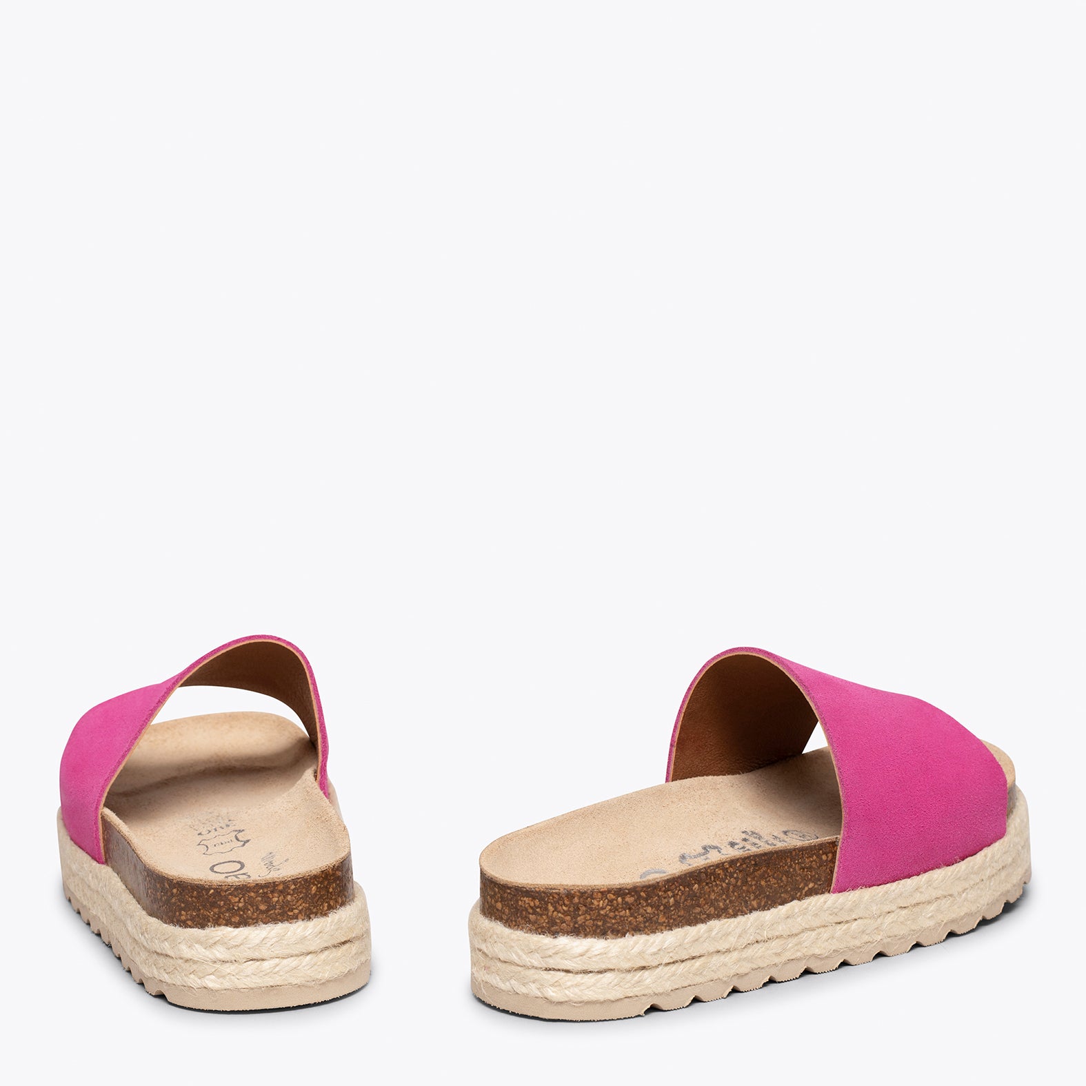 STRAWBERRY – FUCHSIA flat sandals for girls