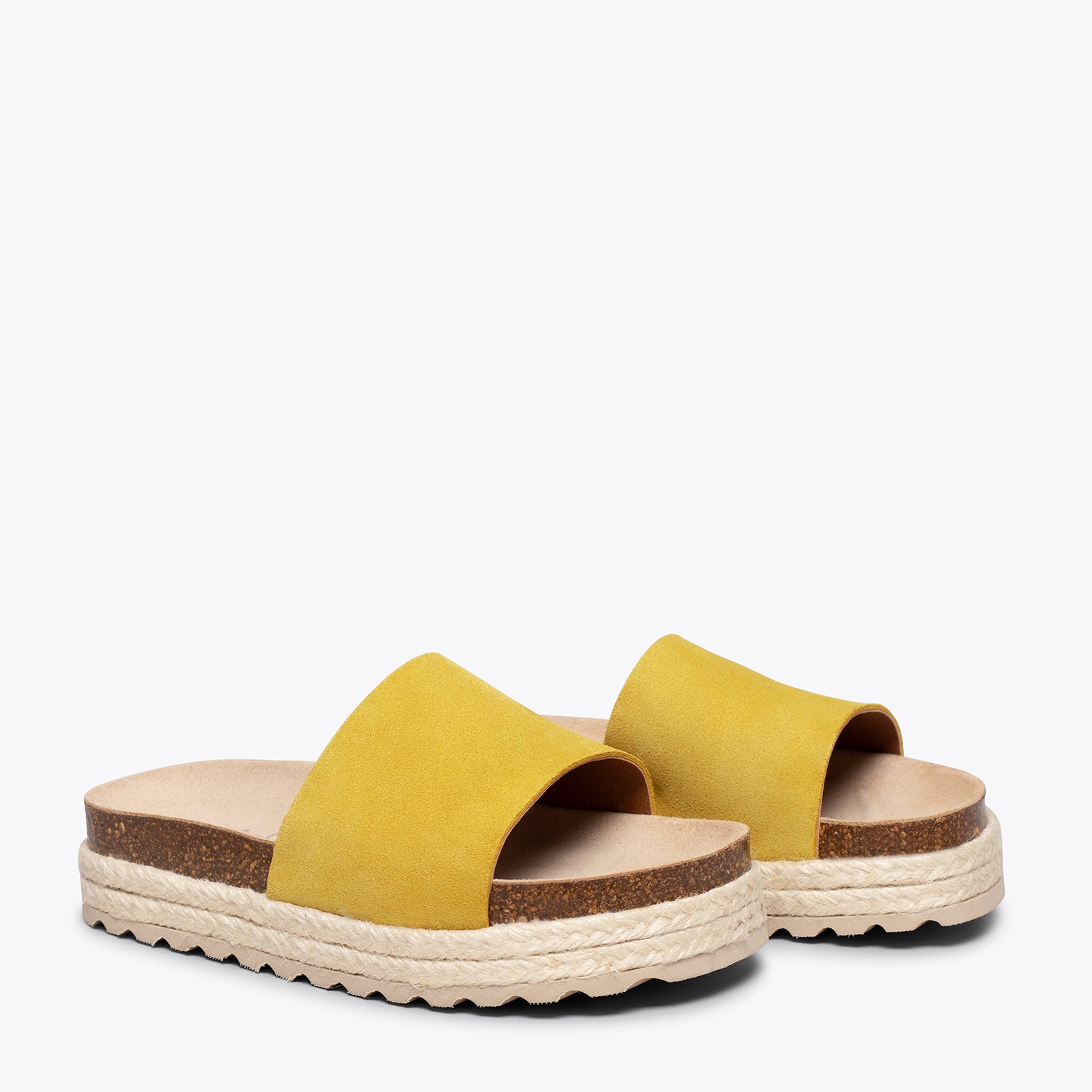STRAWBERRY – YELLOW flat sandals for girls