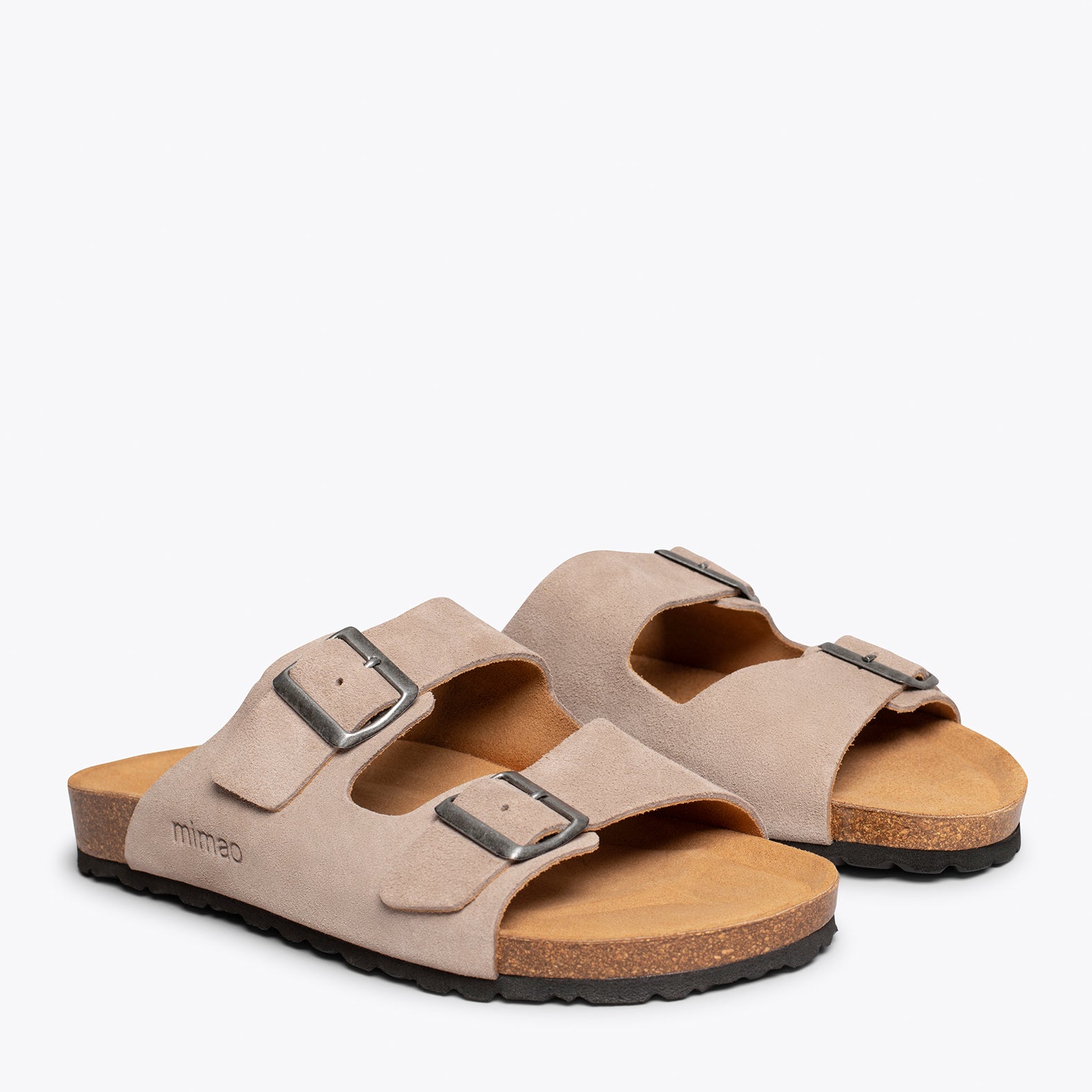 BIO – GREY sandal with bio confort for men