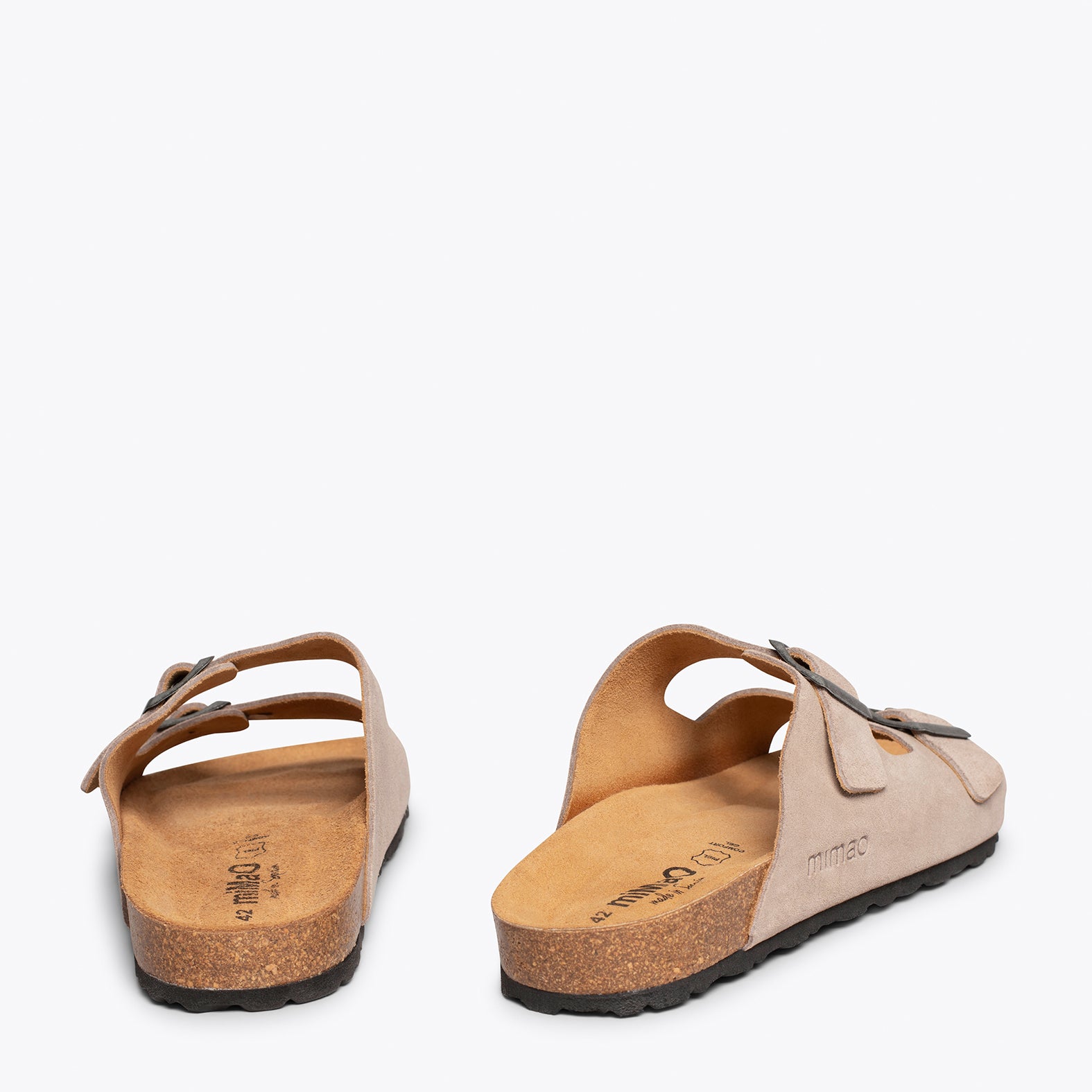 BIO – GREY sandal with bio confort for men