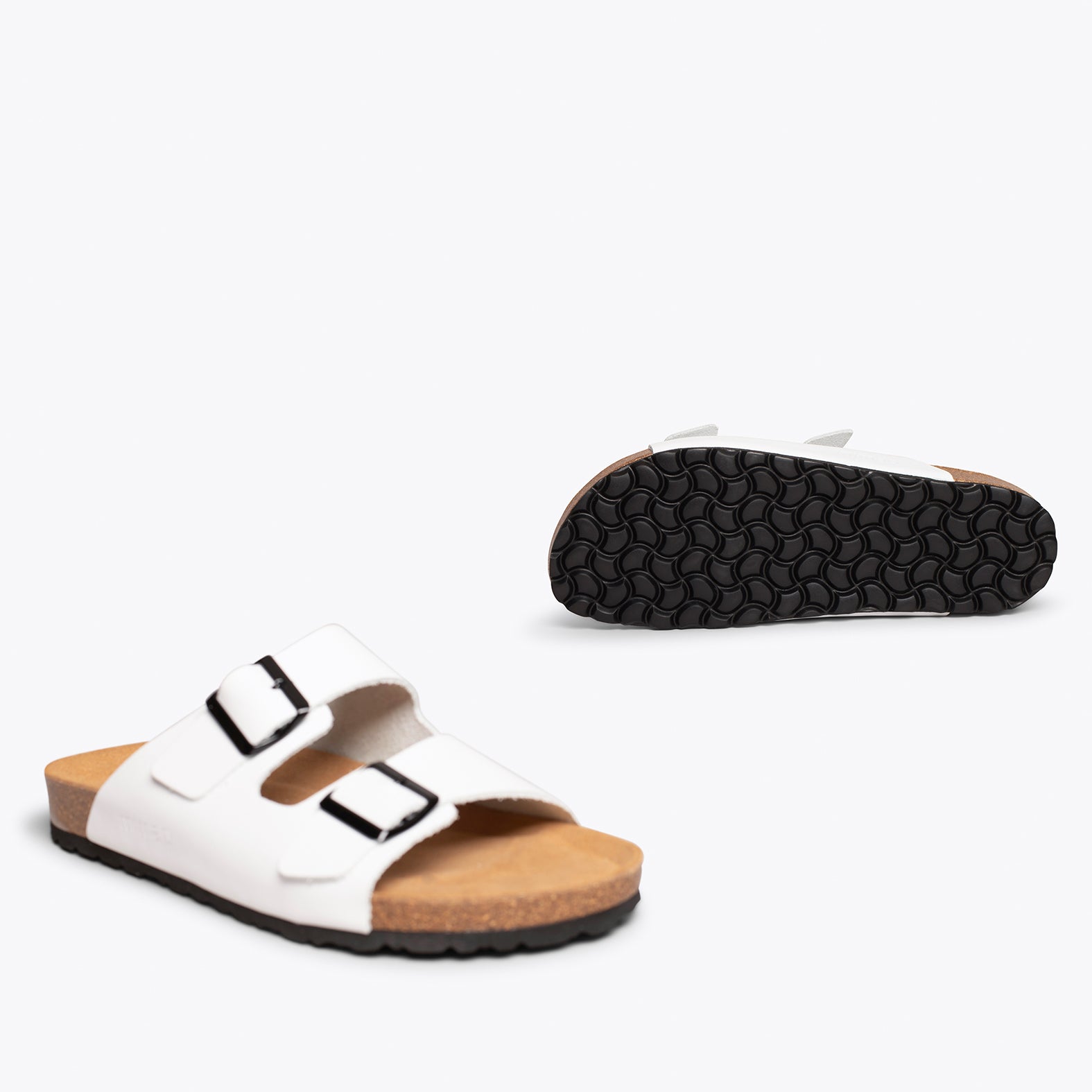 BIO – WHITE sandal with bio confort for men