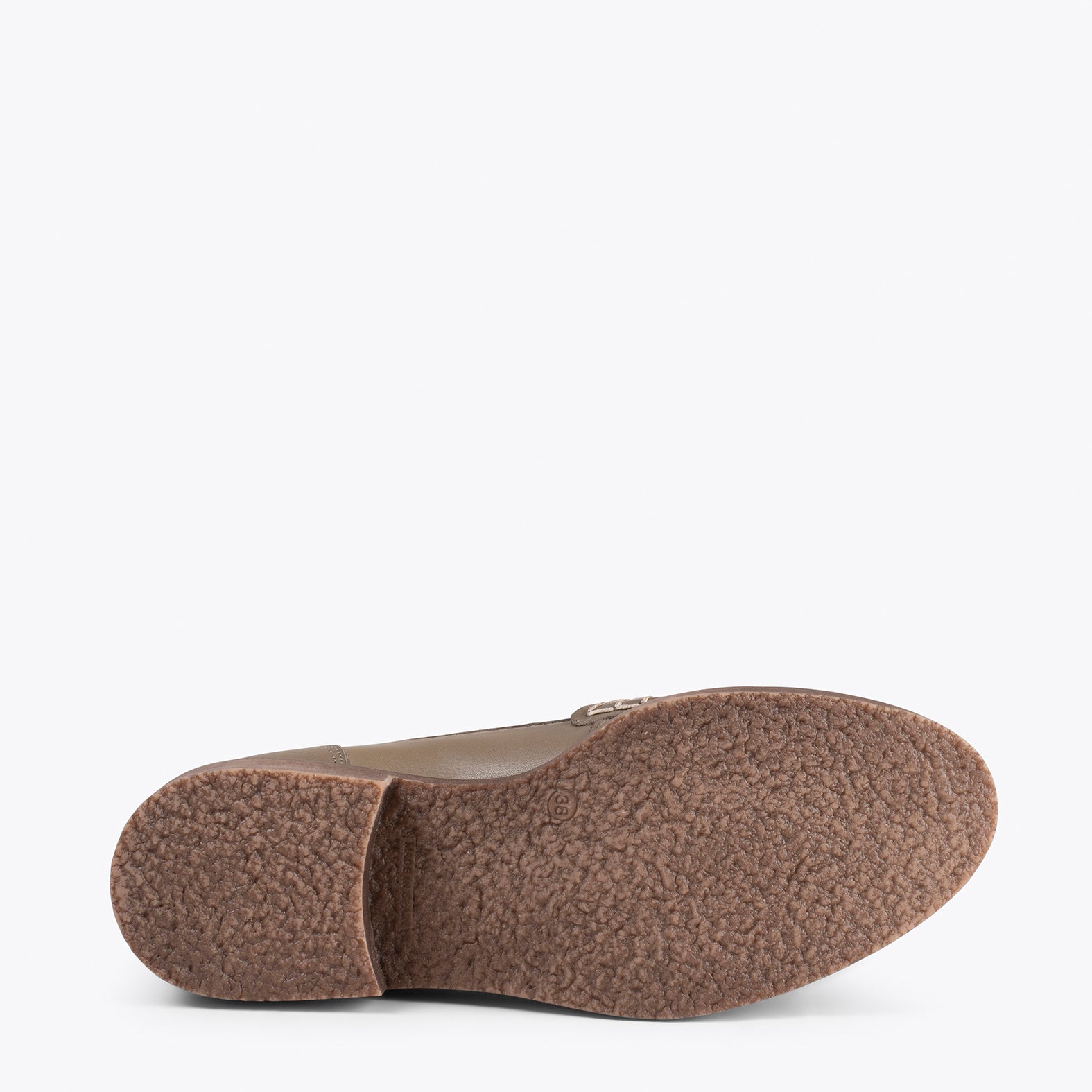 CASTELLANO –  TAUPE moccasin with tassel