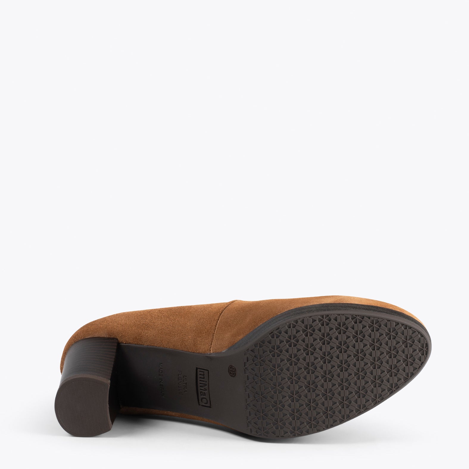 AZAFATA VINTAGE - Zapatos con tacón y plataforma CAMEL