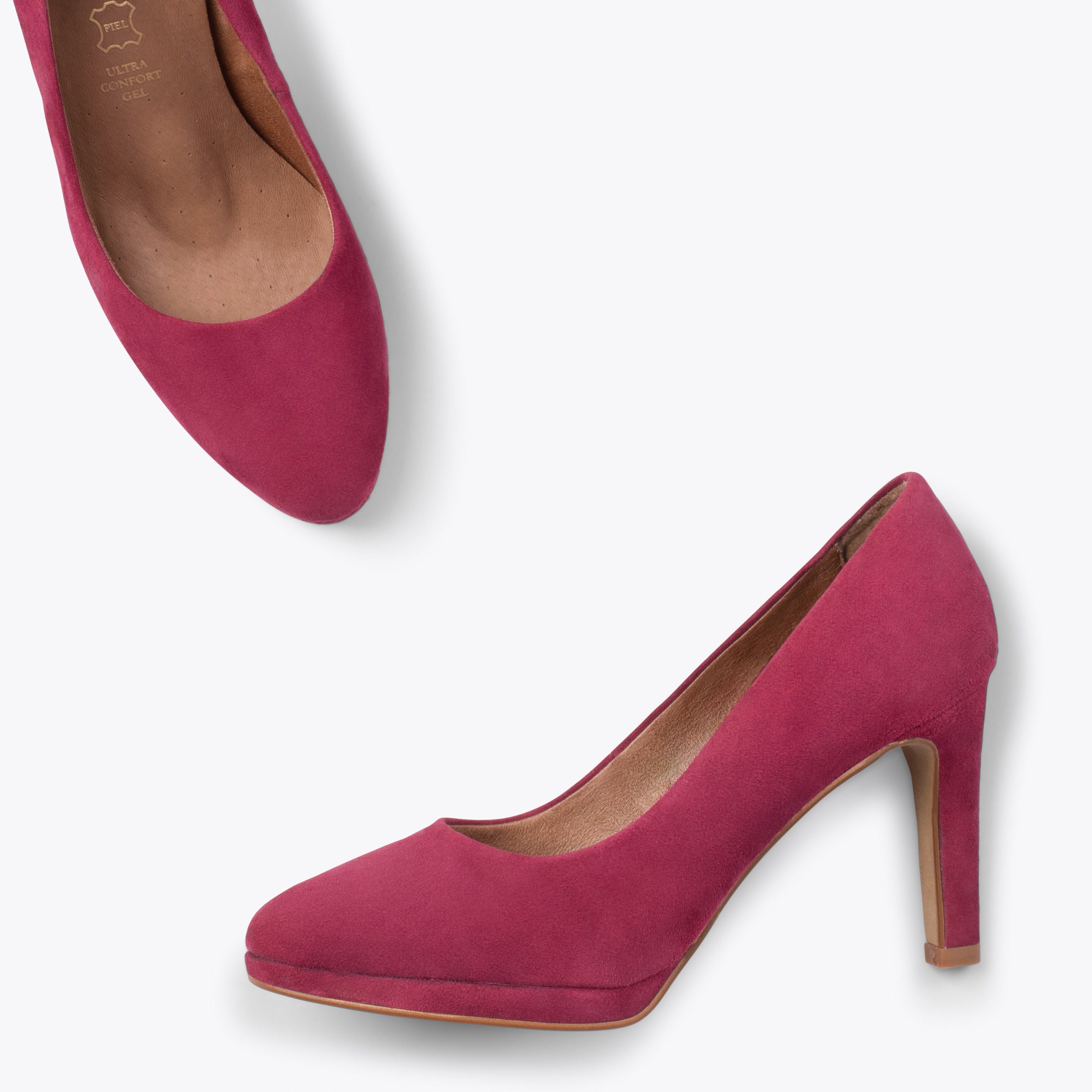 PLATAFORMA - Zapatos de tacón alto y plataforma GRANATE - miMaO ®