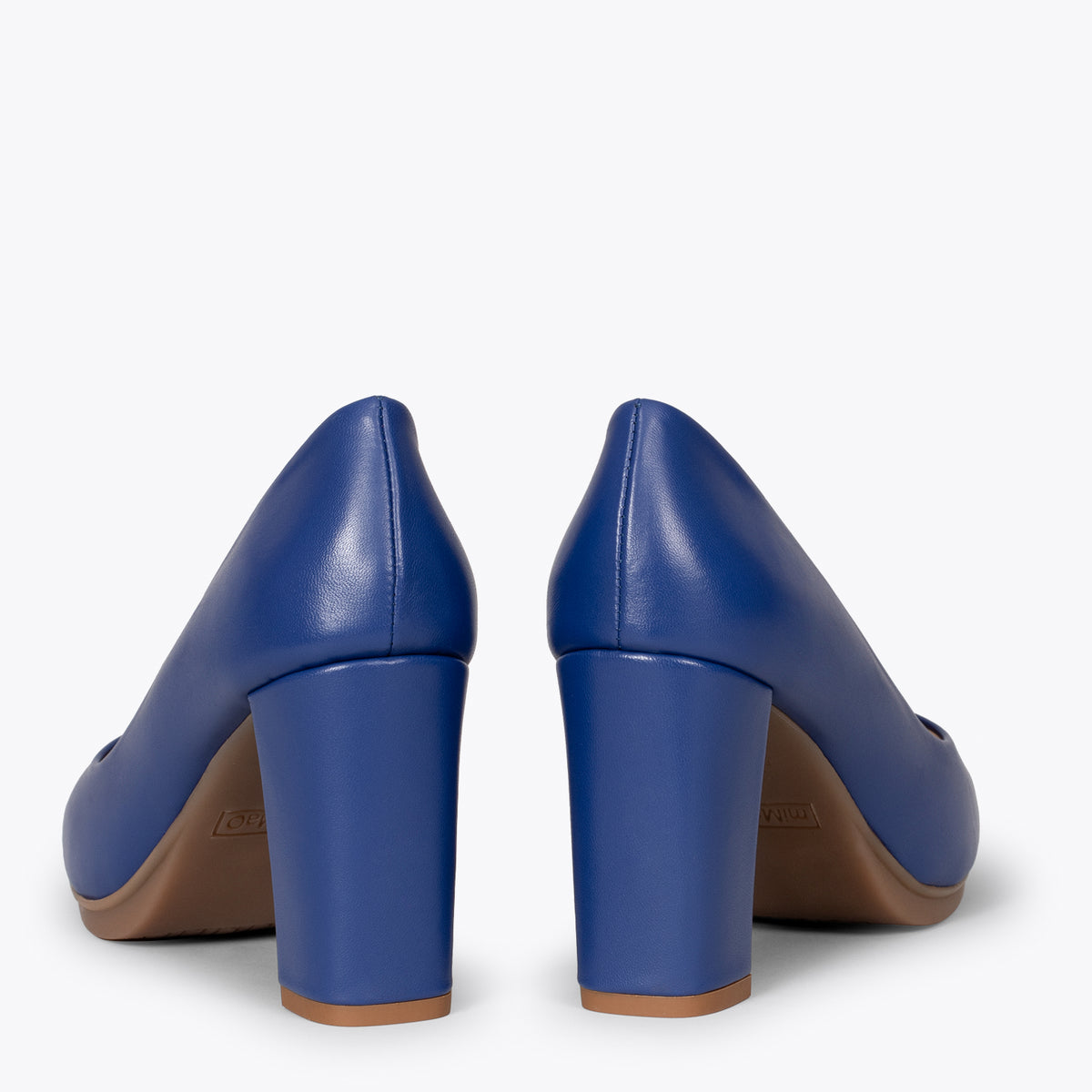 URBAN SALON - Zapatos de tacón alto en napa AZUL